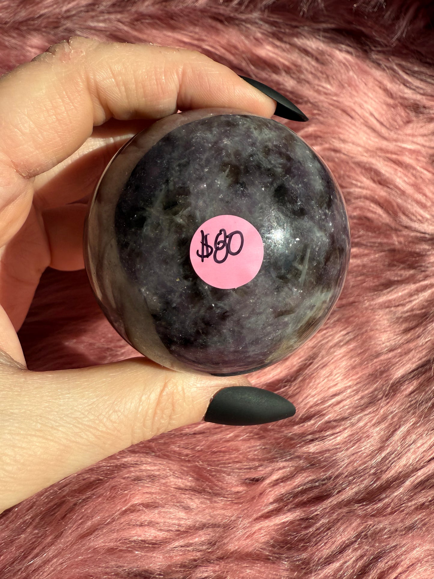 Stunning High Quality Unicorn Stone Large Sphere