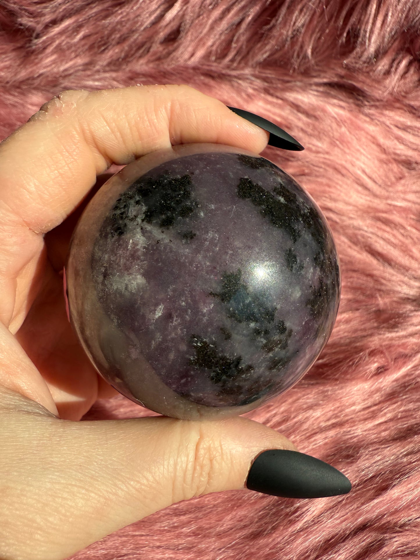 Stunning High Quality Unicorn Stone Large Sphere