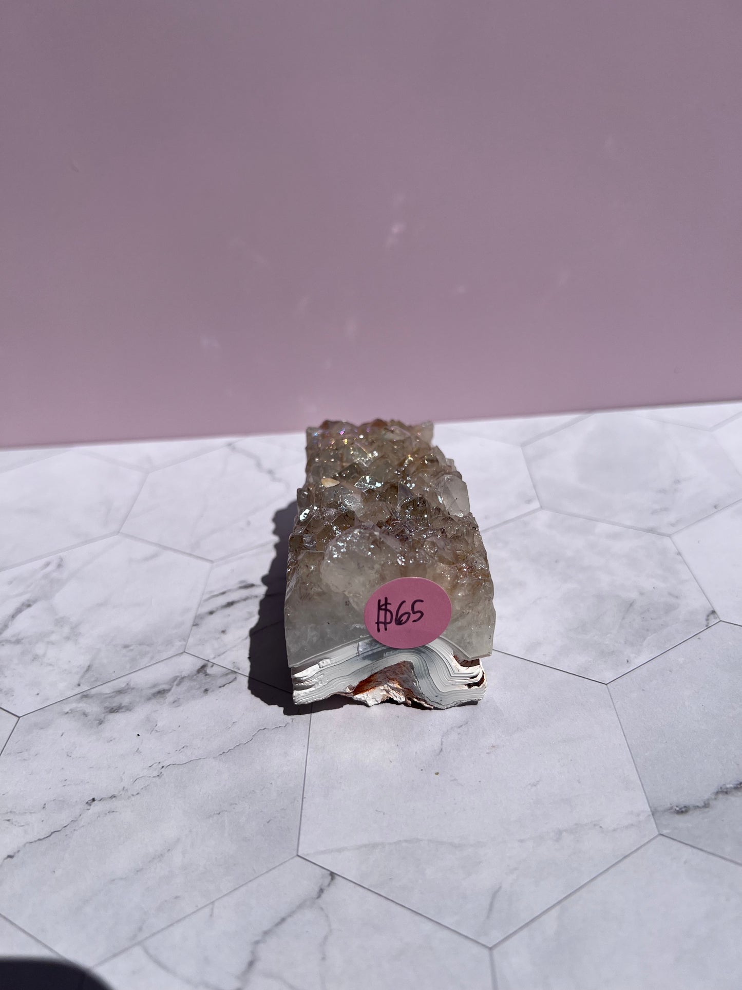 Stunning Aura Quartz Specimen - A