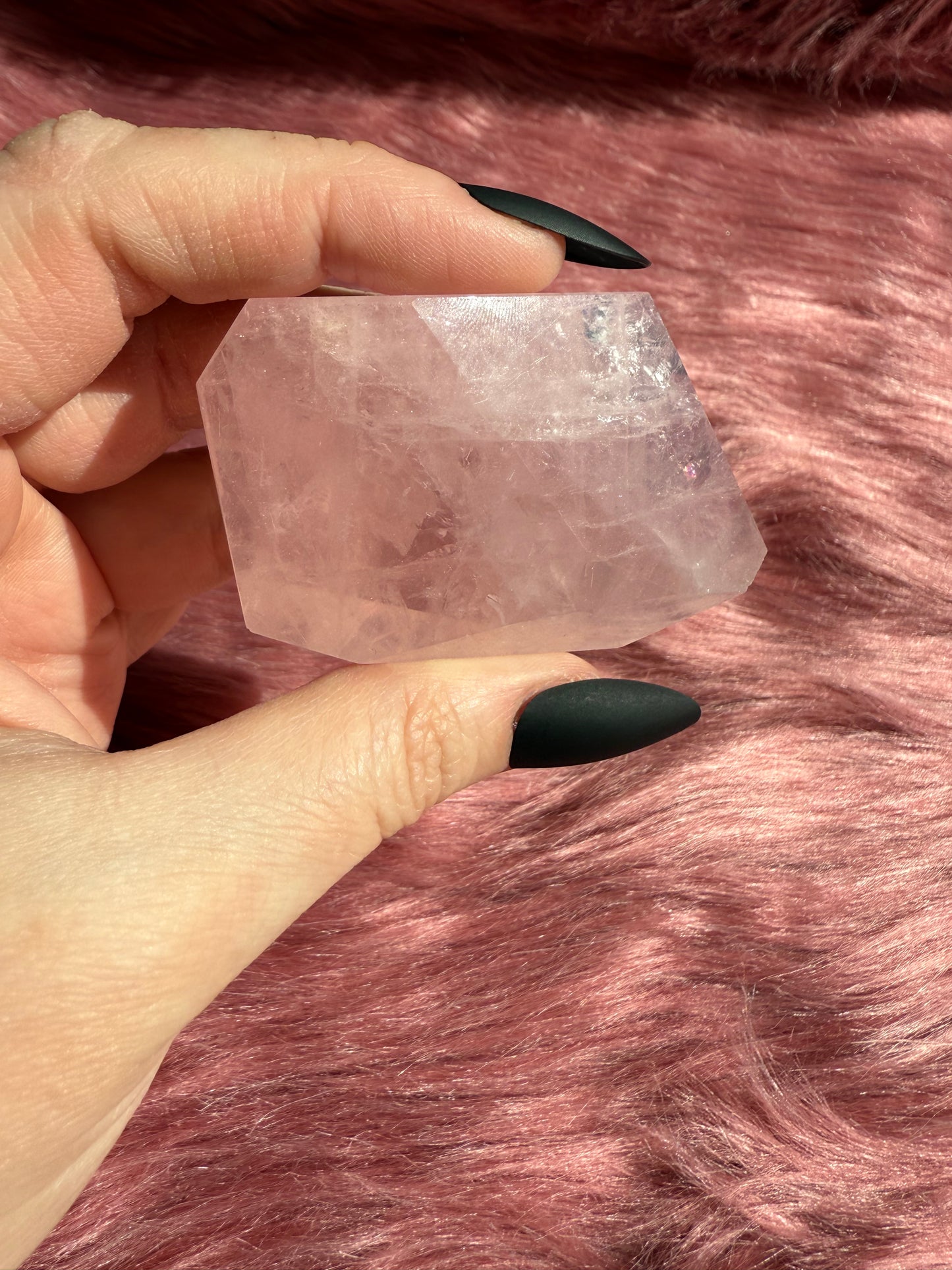 Stunning High Quality Rose Quartz Gusher Freeform