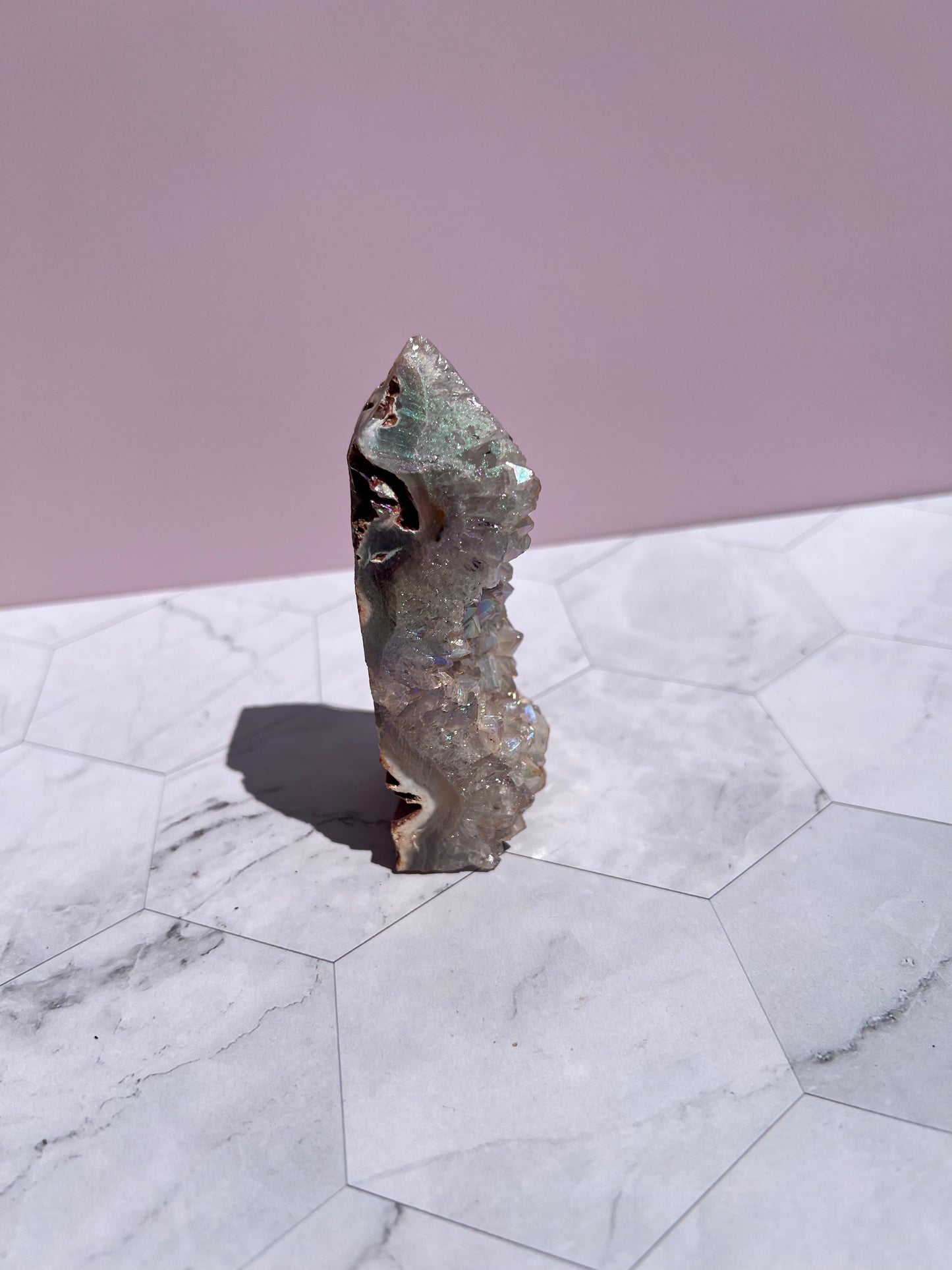 Stunning Aura Quartz Specimen - B