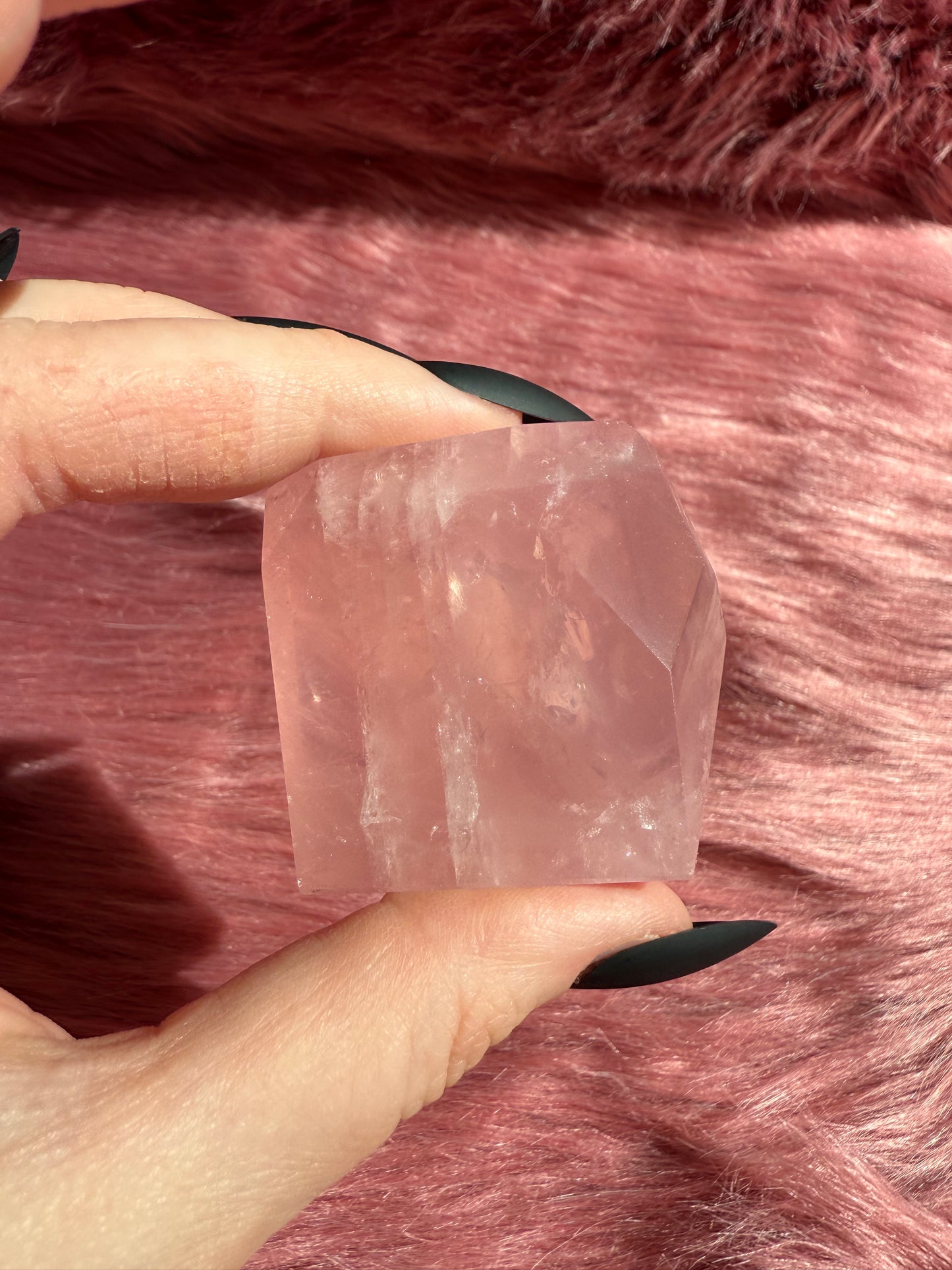 Stunning High Quality Rose Quartz Gusher Freeform