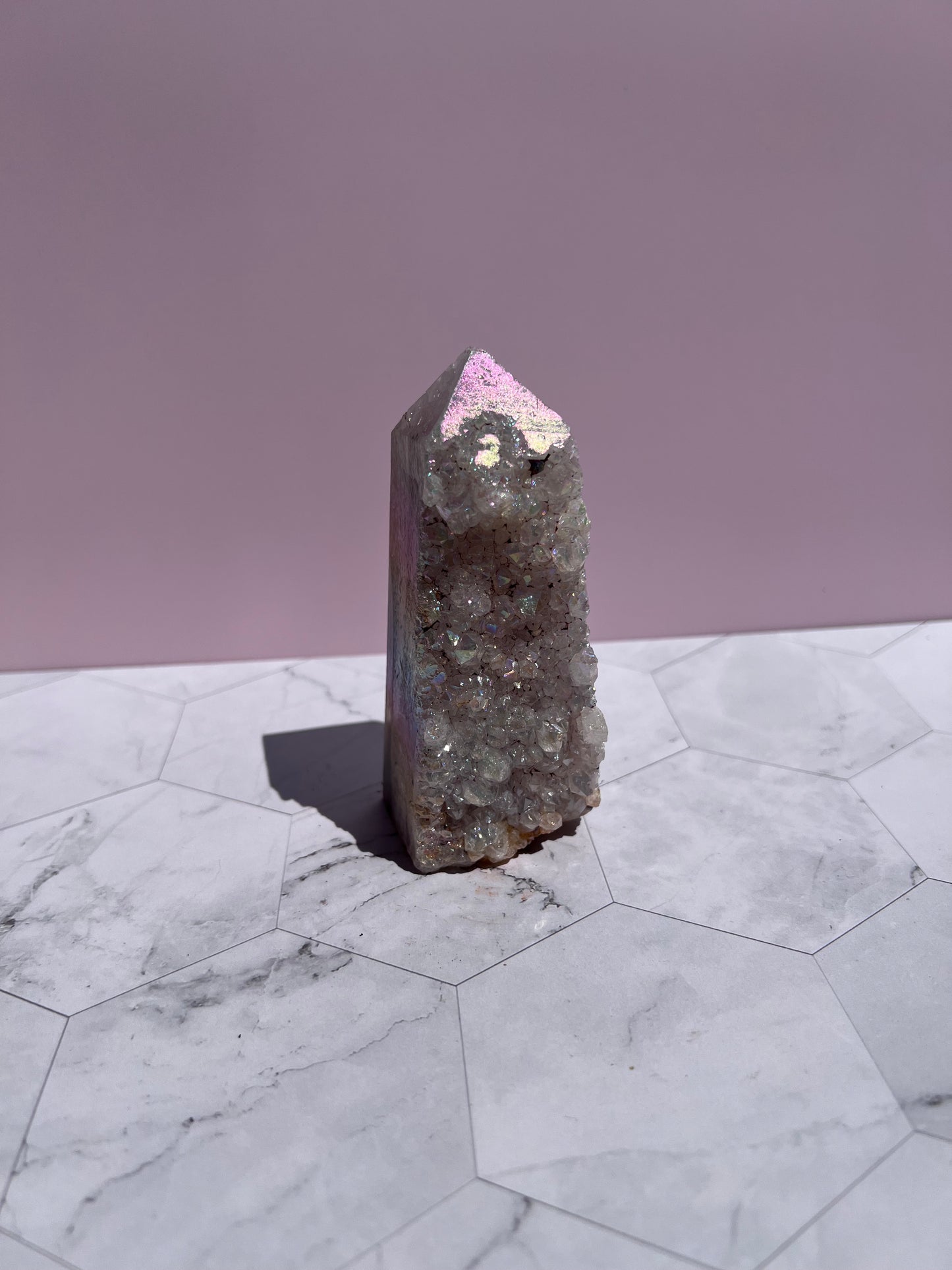 Stunning Aura Quartz Specimen - D