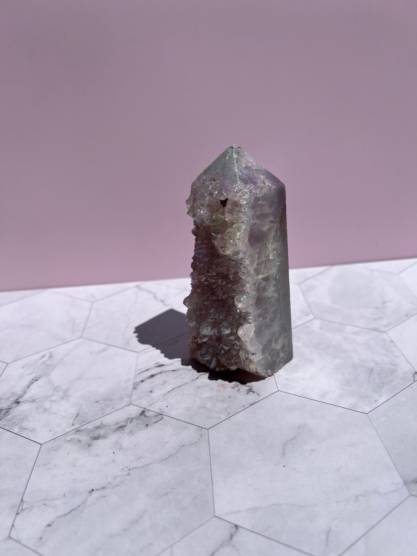 Stunning Aura Quartz Specimen - D