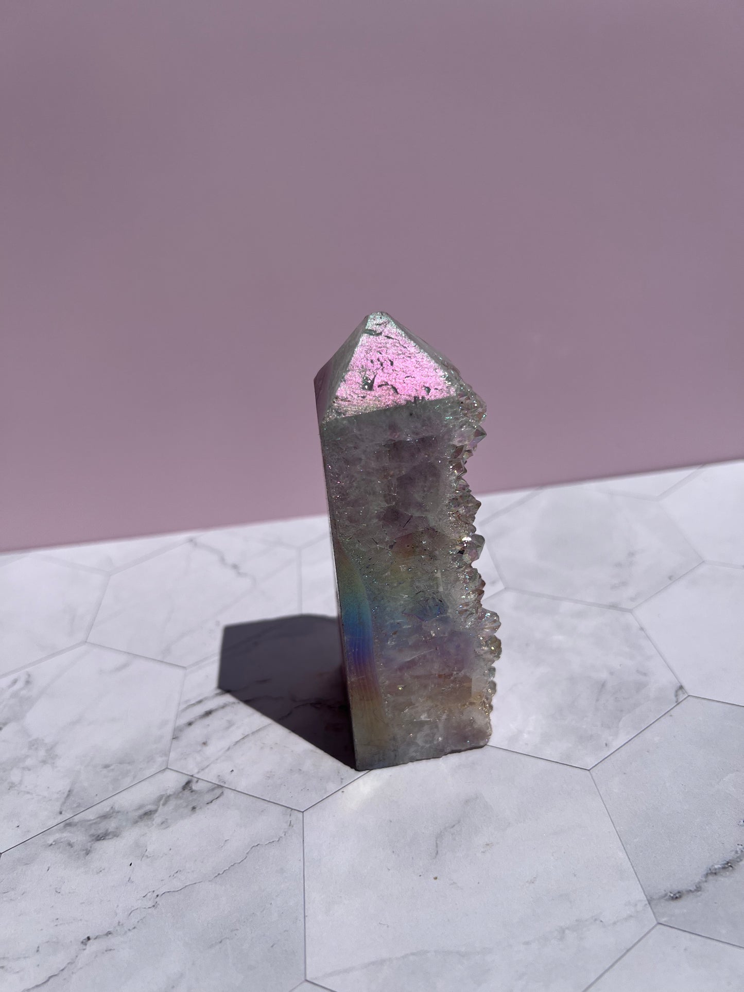 Stunning Aura Quartz Specimen - D
