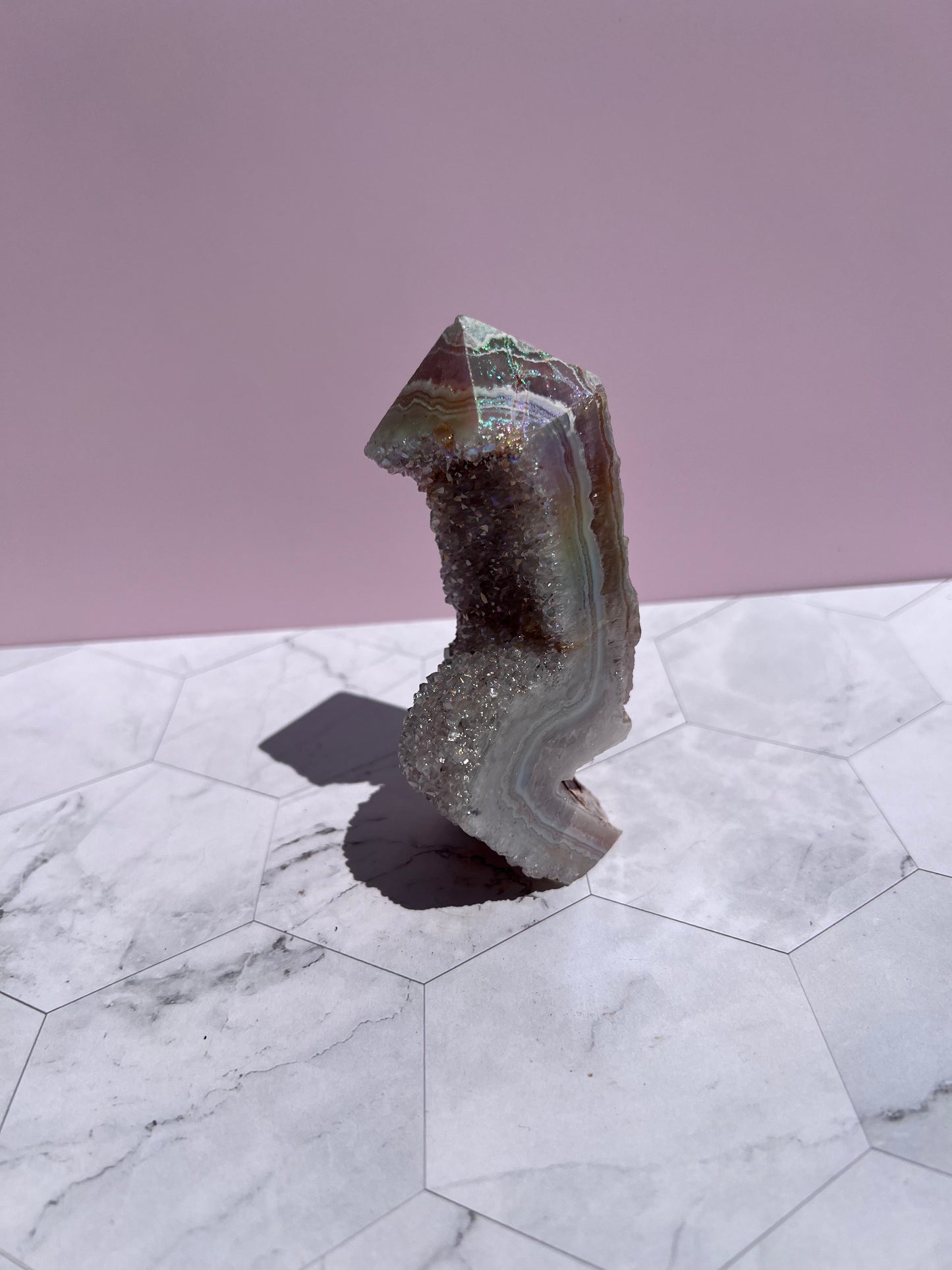 Stunning Aura Quartz Specimen - E