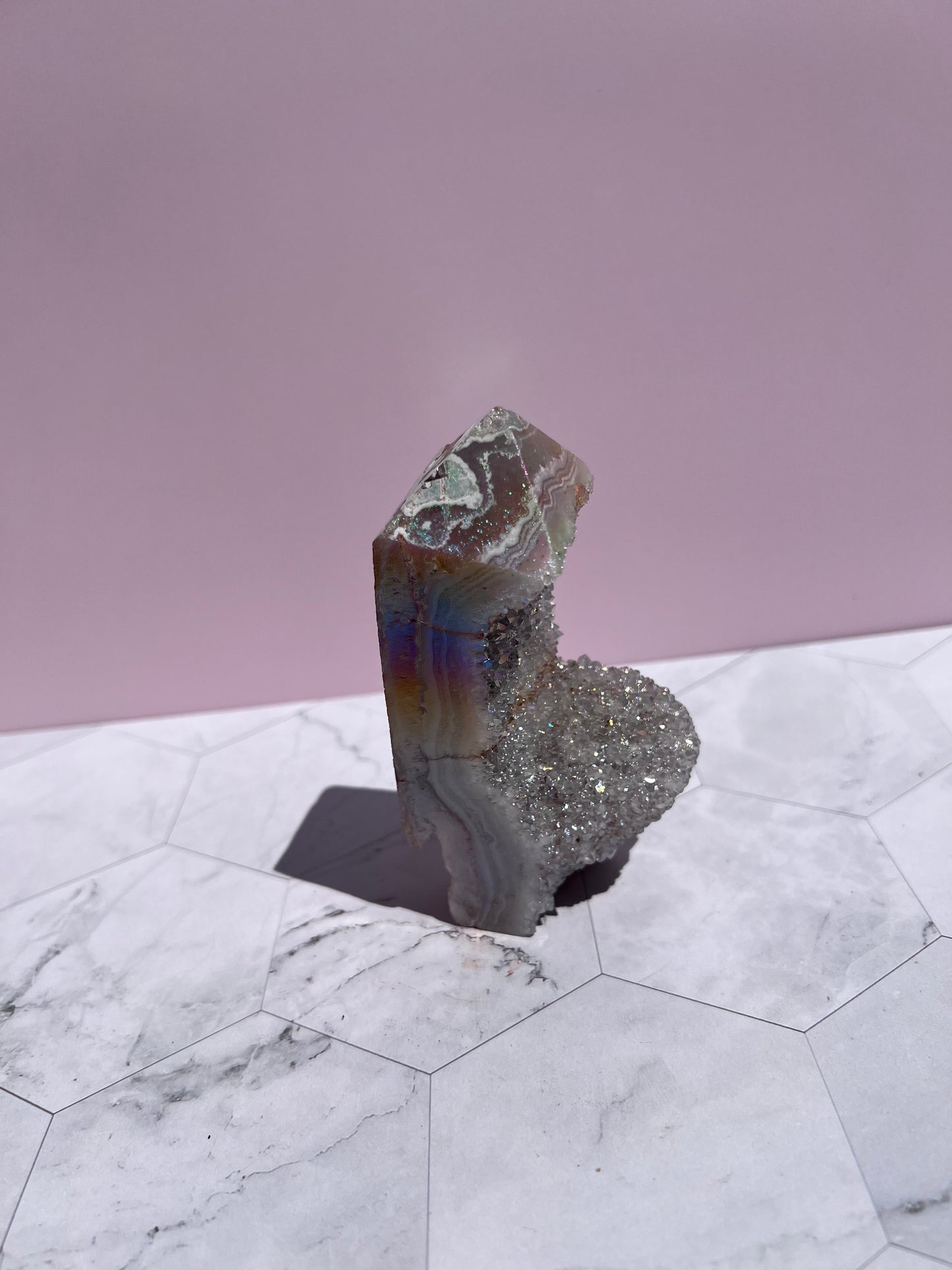 Stunning Aura Quartz Specimen - E