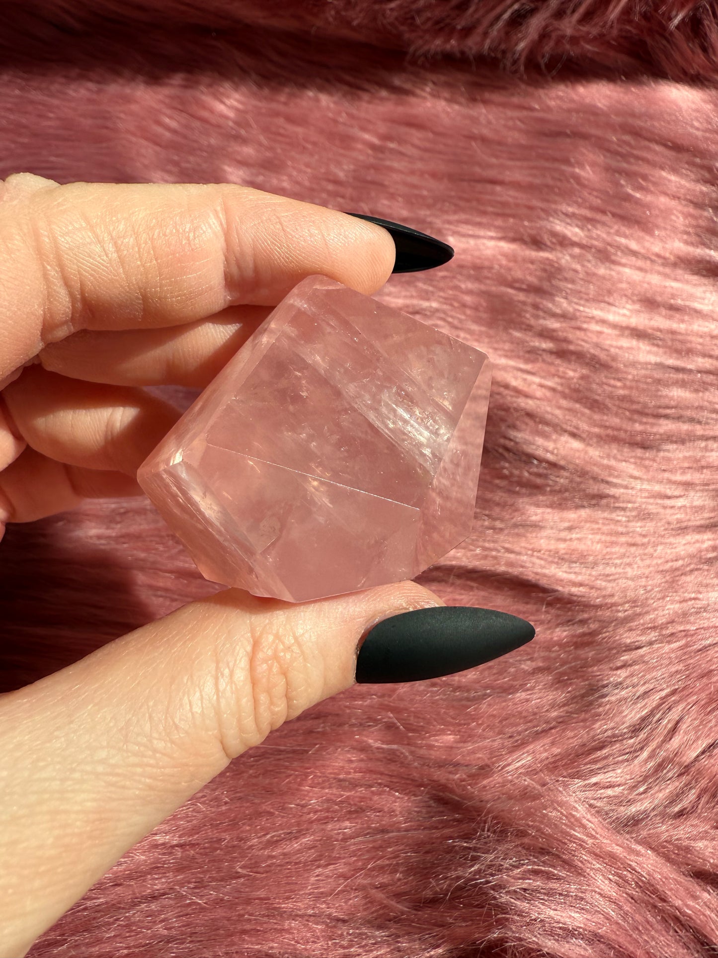 Stunning High Quality Rose Quartz Gusher Freeform