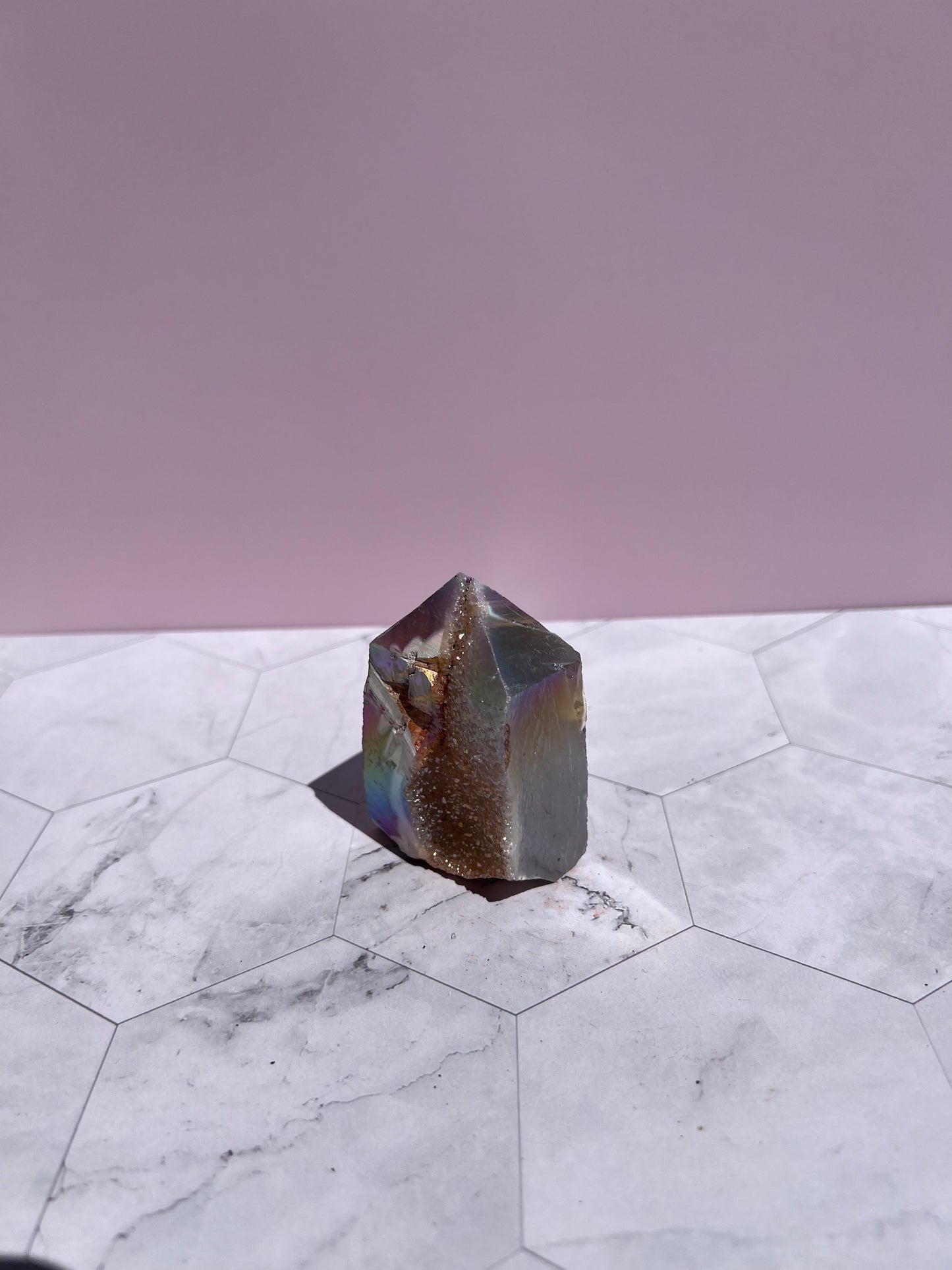 Stunning Aura Quartz Specimen - G