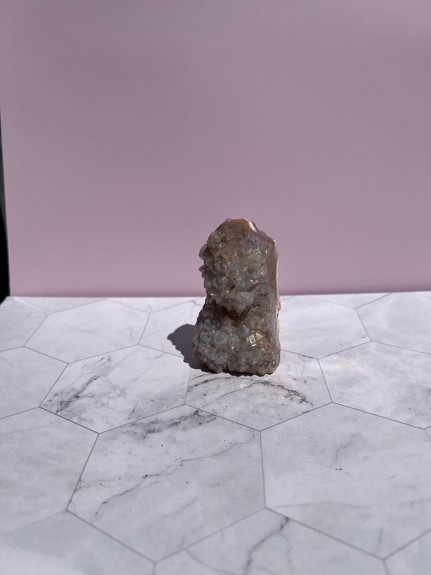 Stunning Aura Quartz Specimen - K