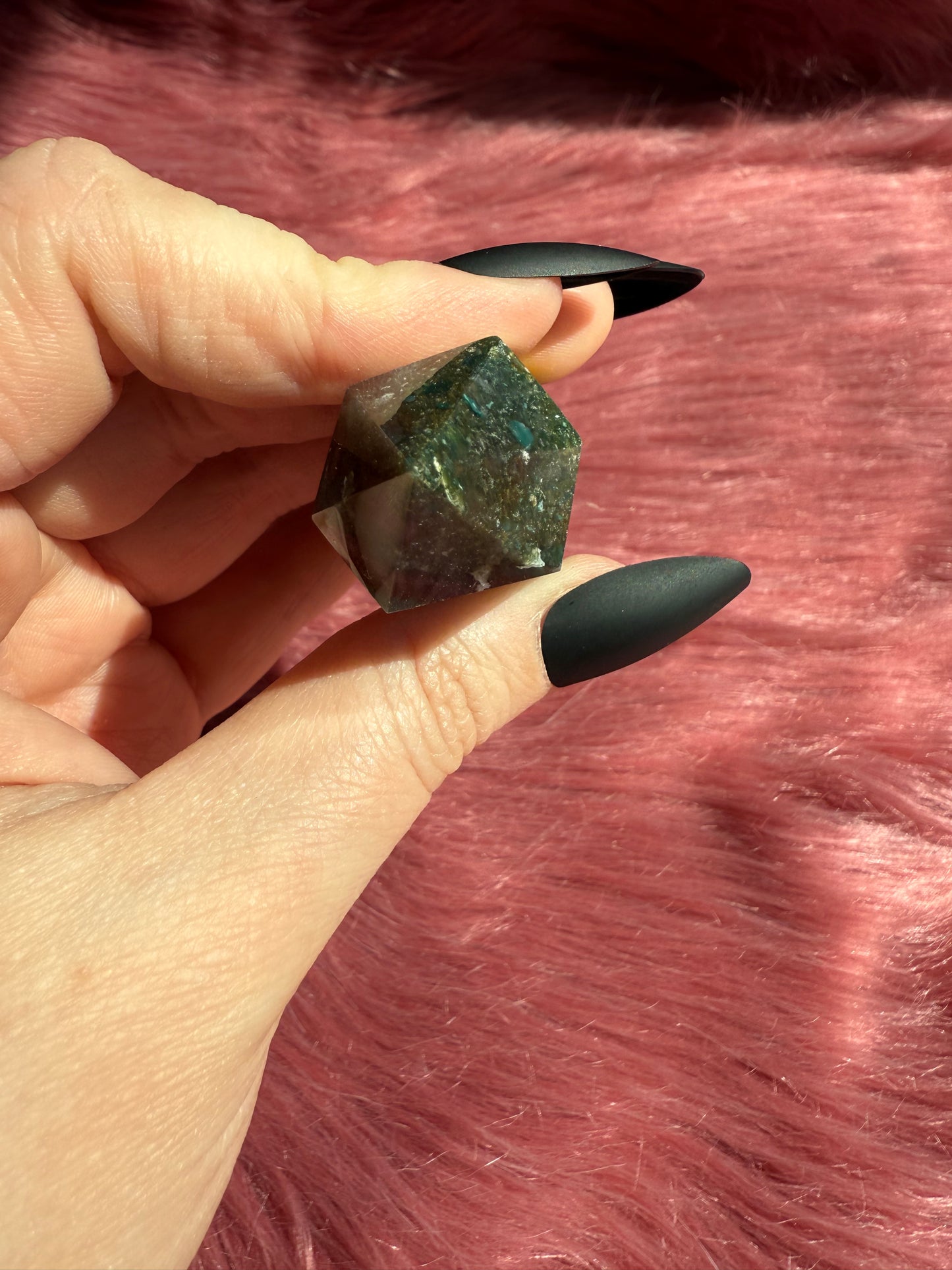 Stunning High Quality Sea Jasper Double Terminated Point - I