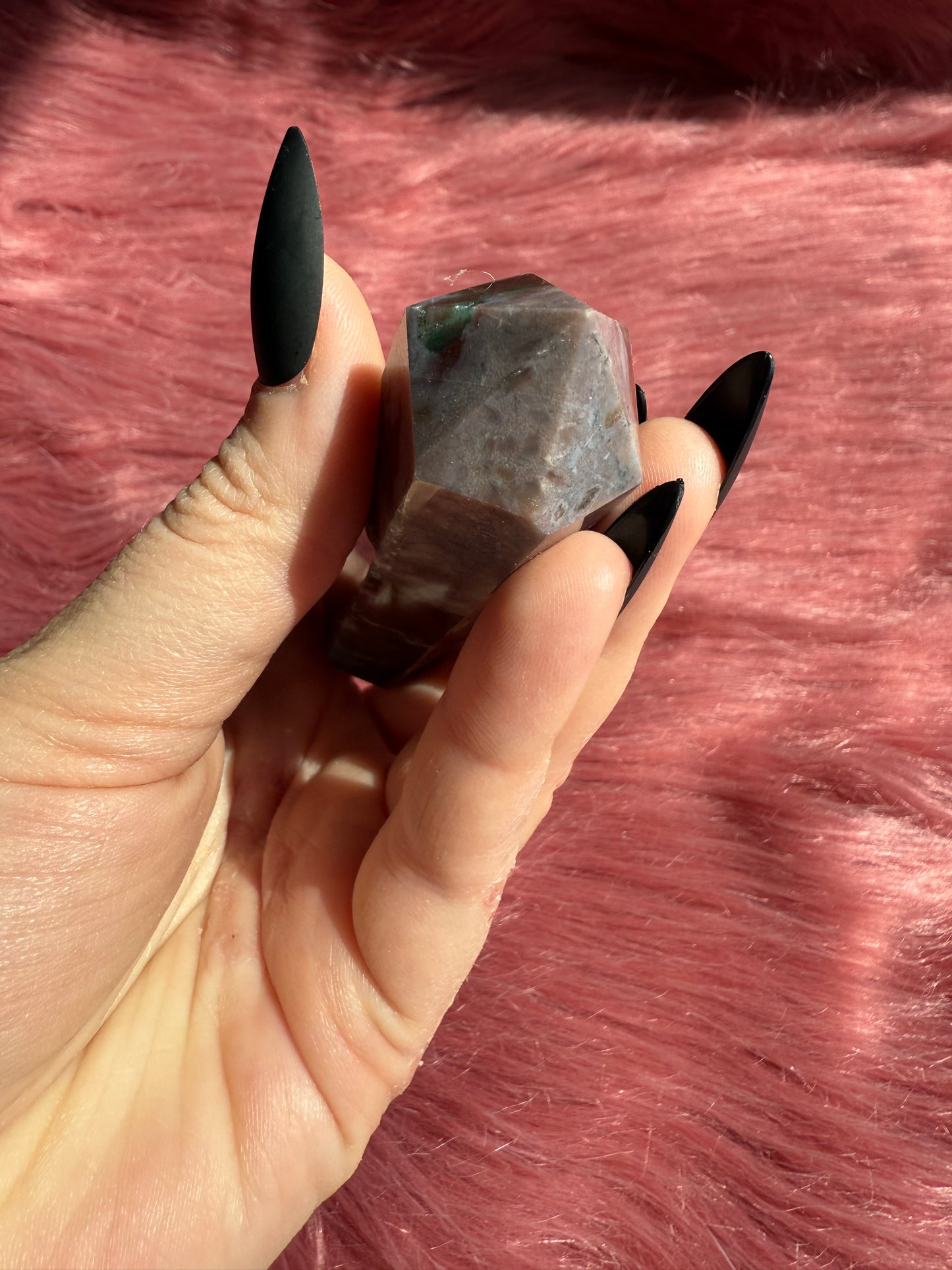 Stunning High Quality Sea Jasper Double Terminated Point - I