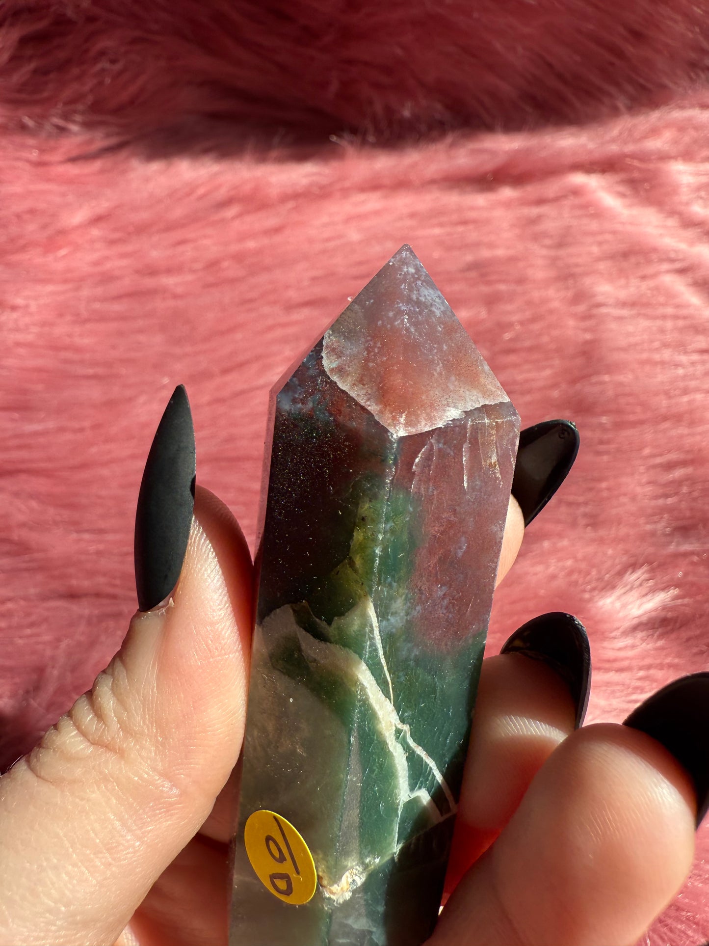 Stunning High Quality Sea Jasper Double Terminated Point - D