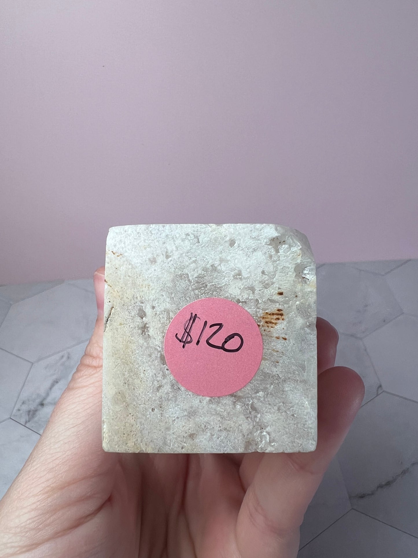 ONE (1) Stunning High Quality Pink Amethyst Tower
