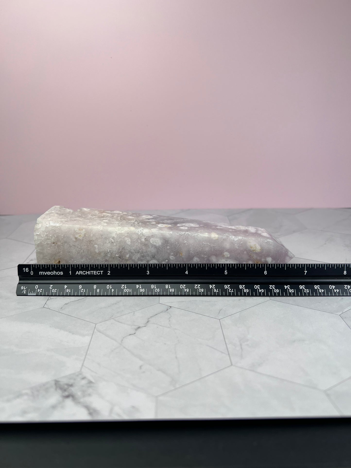 ONE (1) Stunning High Quality Pink Amethyst Tower