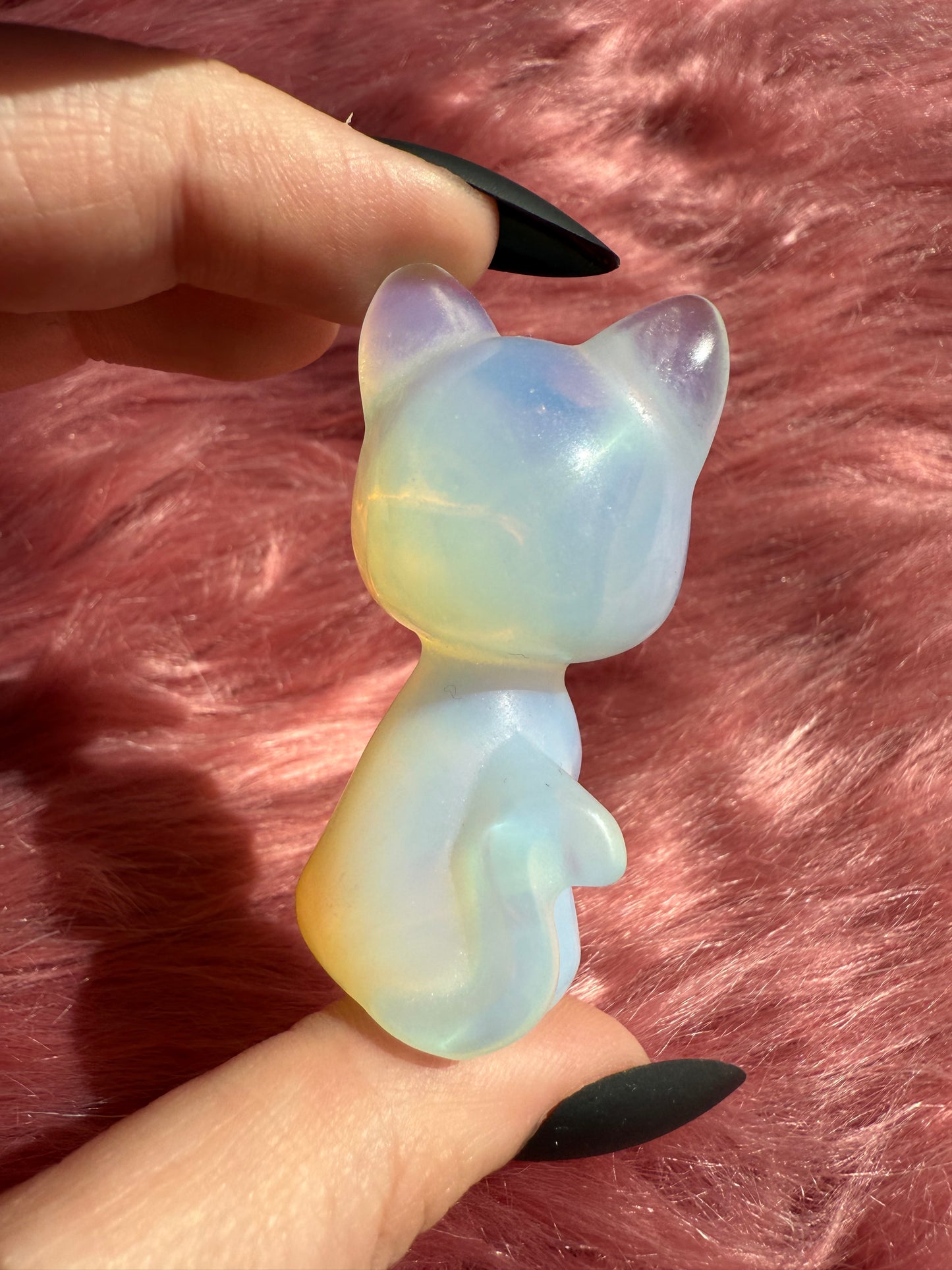Stunning High Quality Artemis Opalite Carving