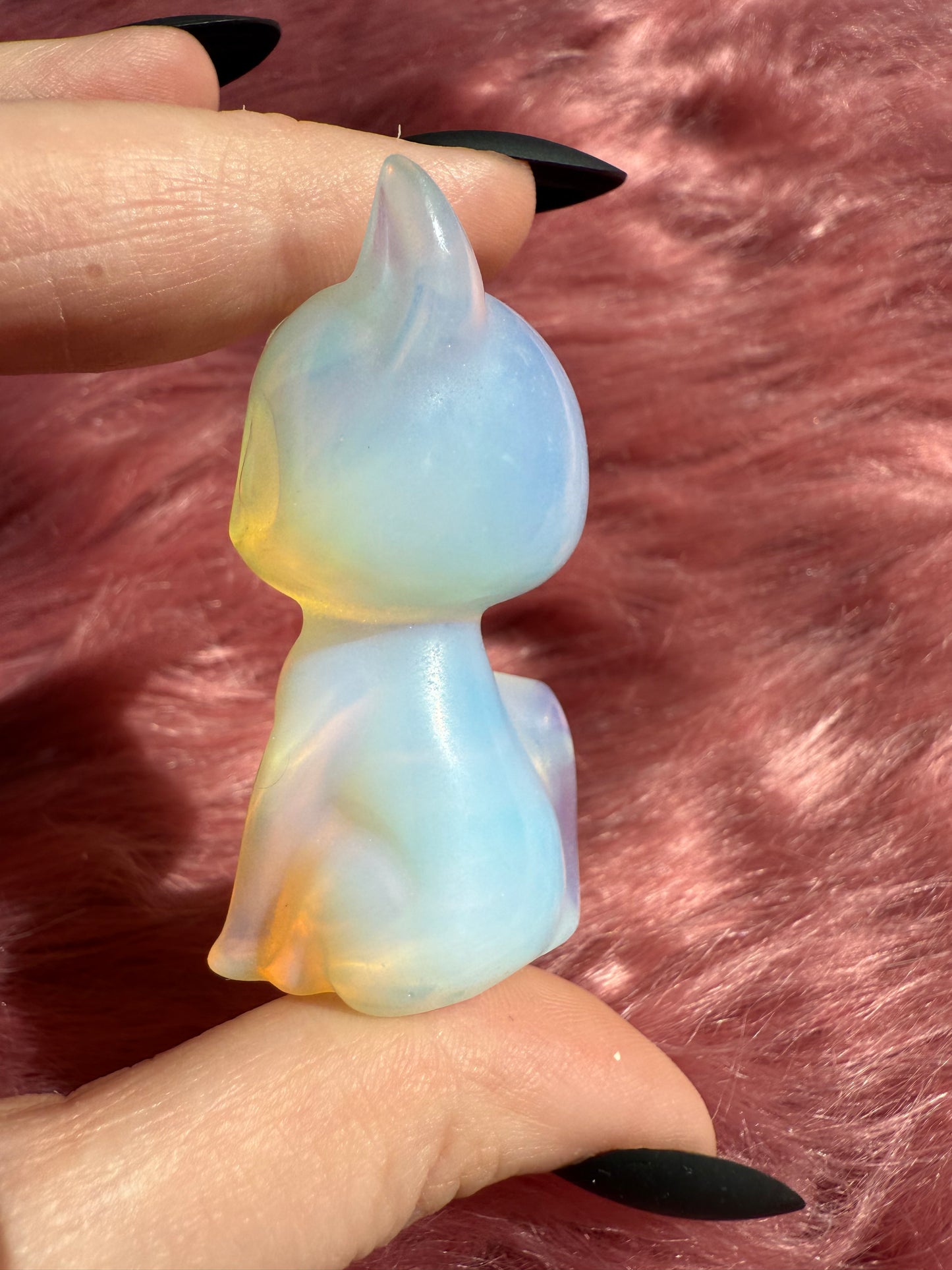 Stunning High Quality Artemis Opalite Carving