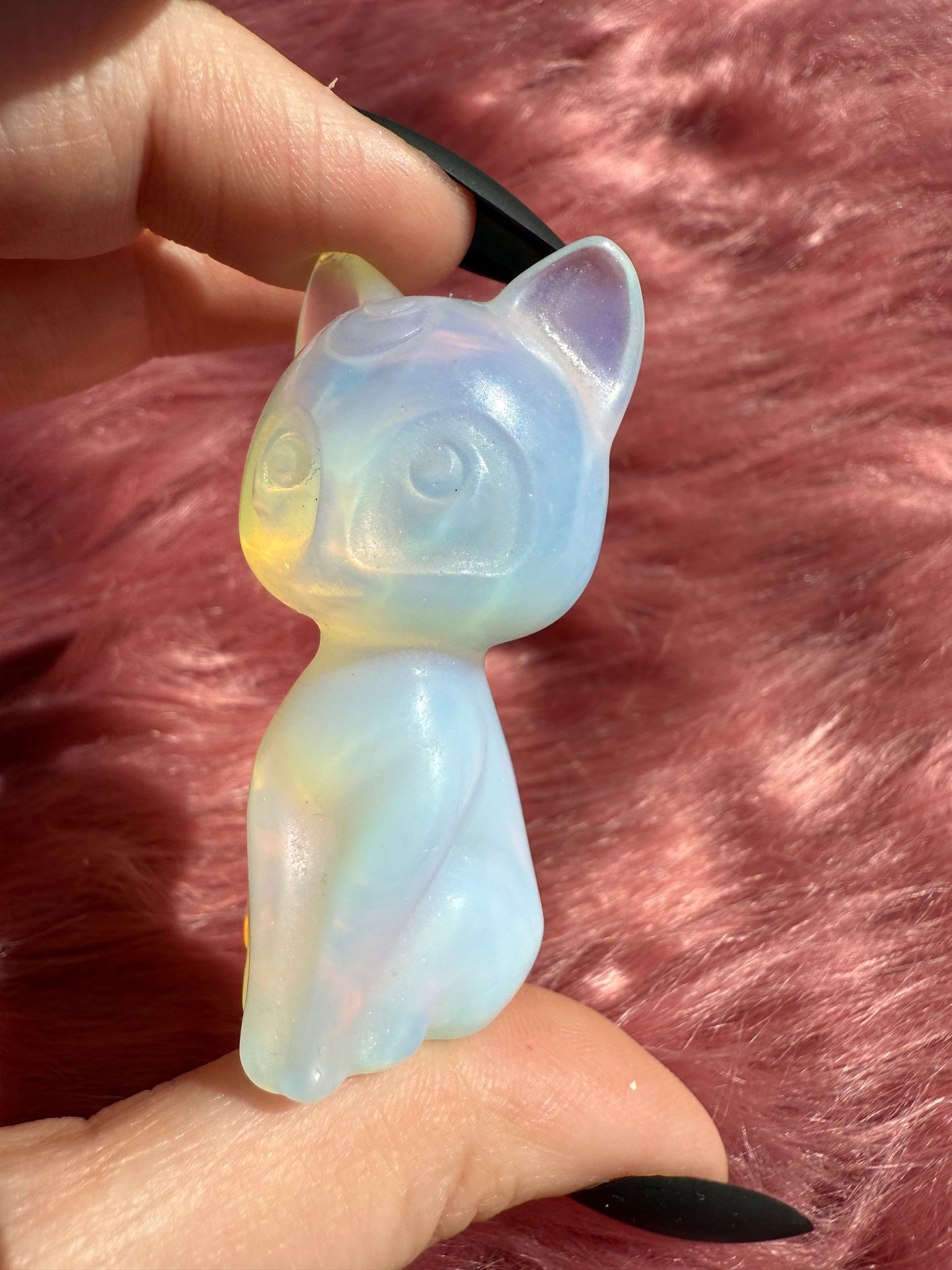 Stunning High Quality Artemis Opalite Carving