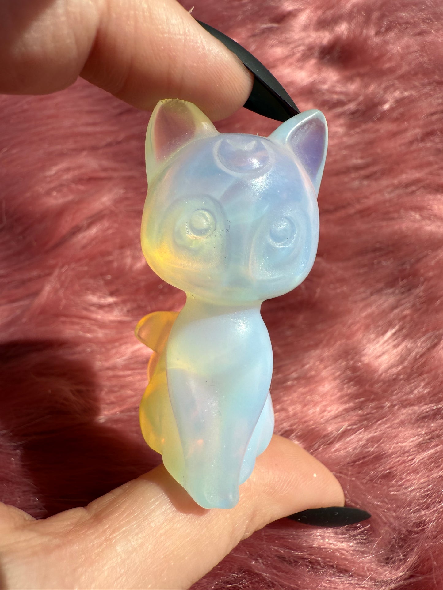Stunning High Quality Artemis Opalite Carving