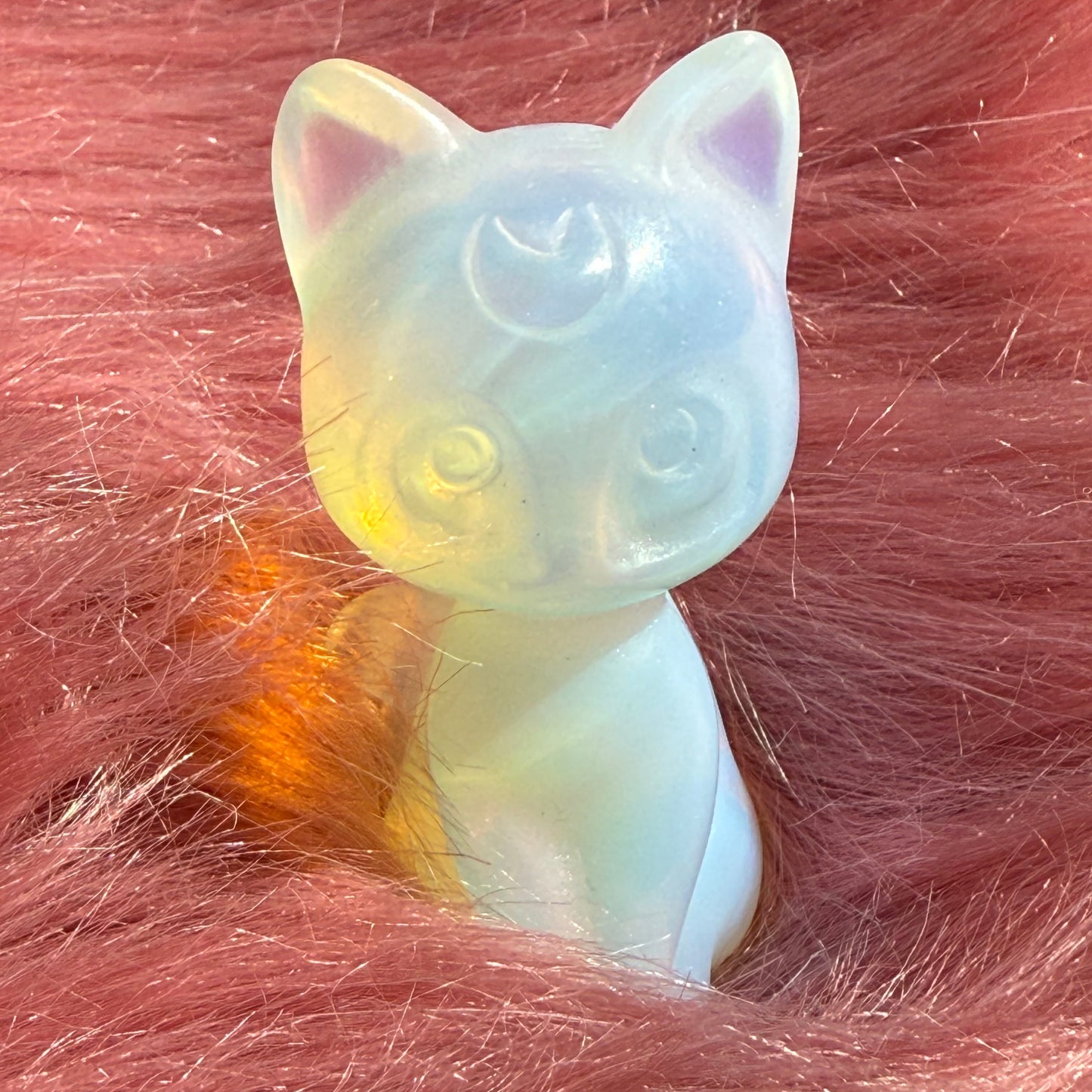 Stunning High Quality Artemis Opalite Carving