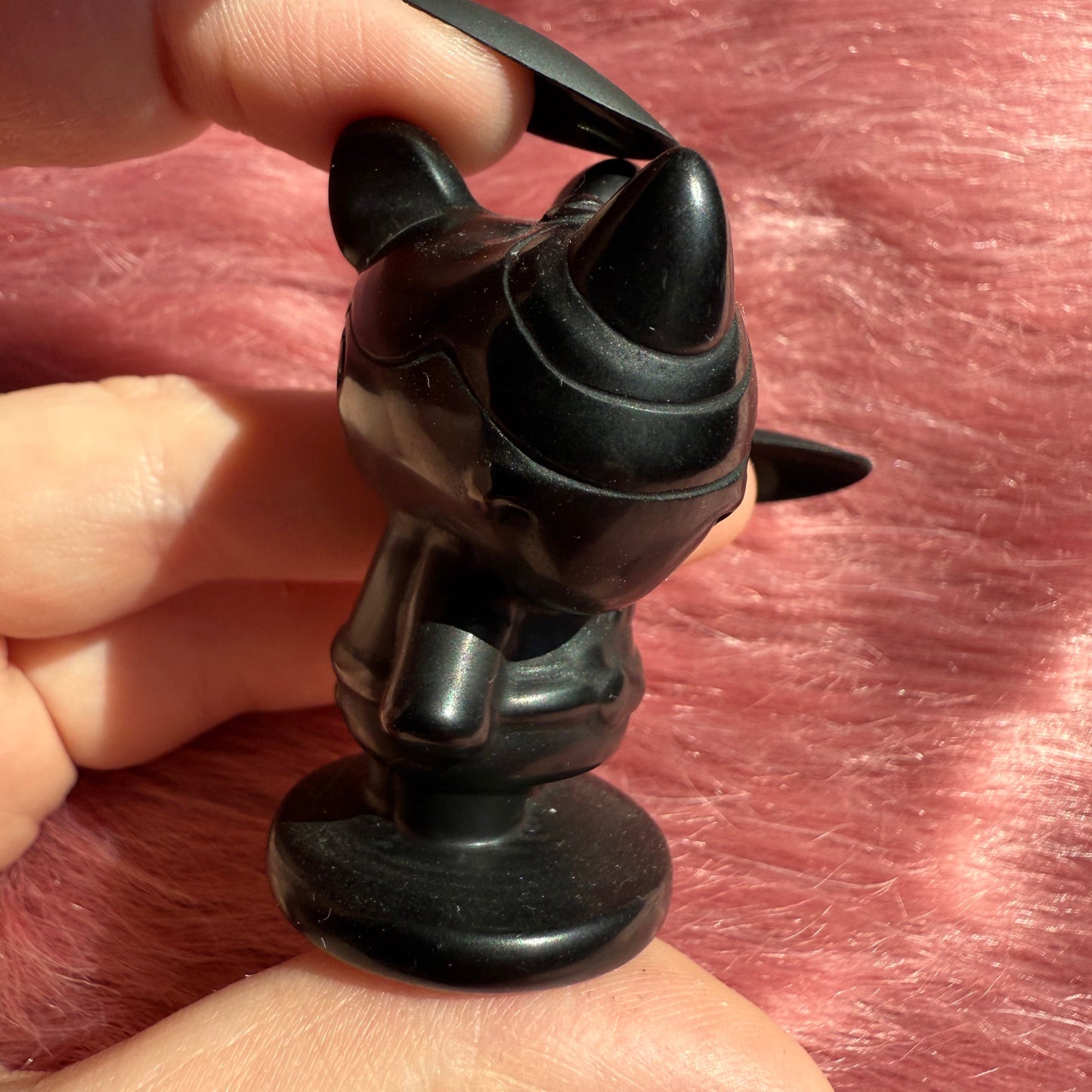 Stunning High Quality AC Merengue Black Obsidian Carving
