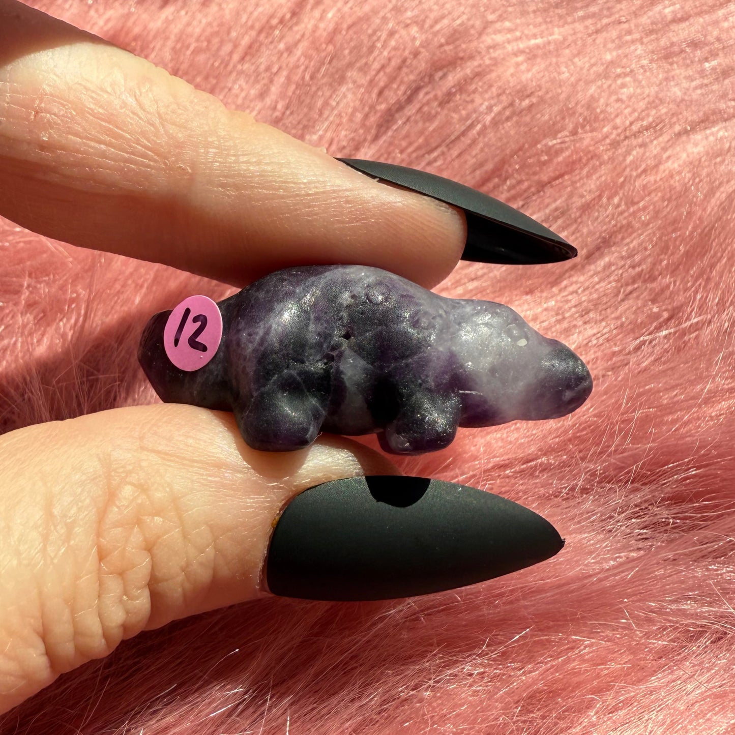 Stunning High Quality Mini Crystal Carving - Platypus