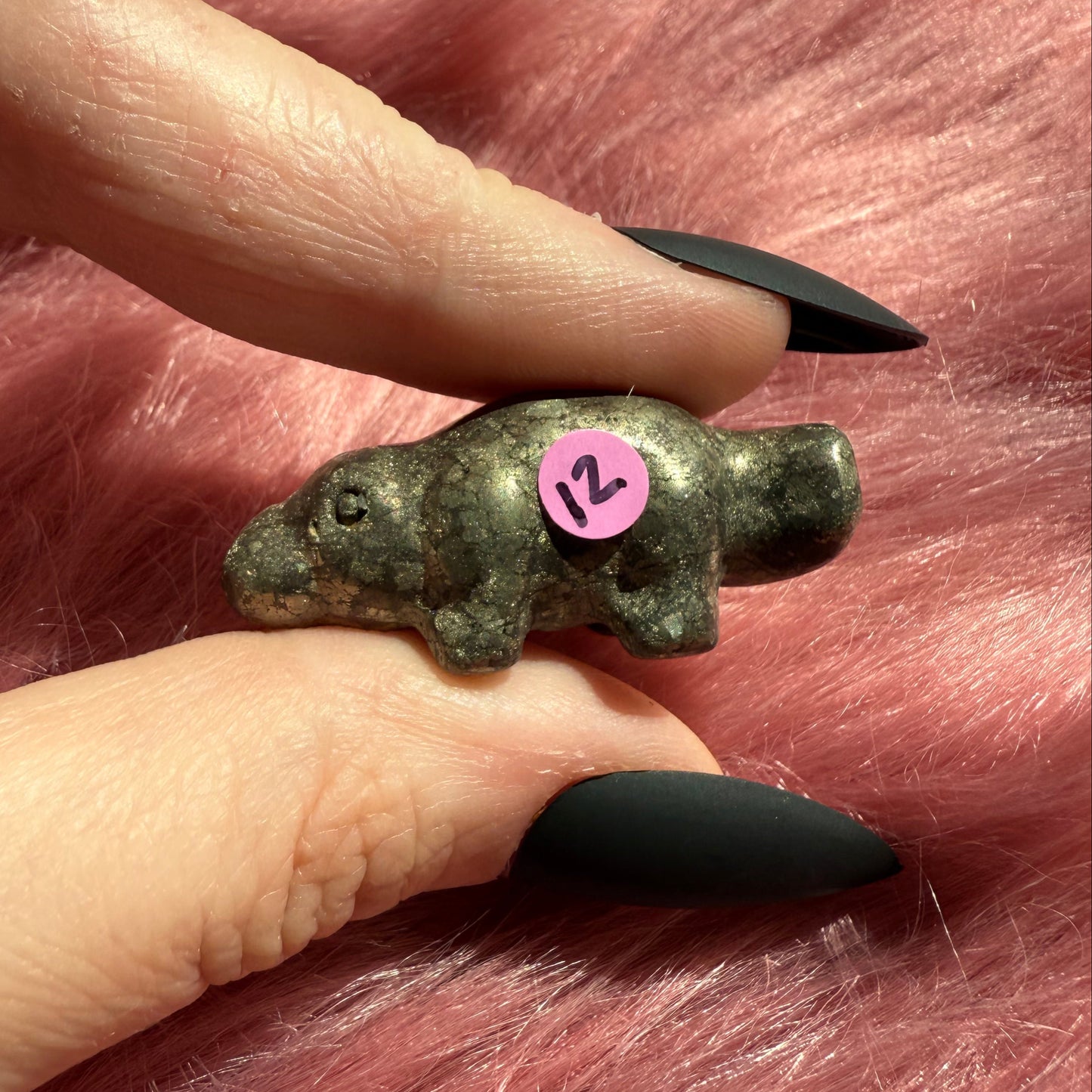 Stunning High Quality Mini Crystal Carving - Platypus