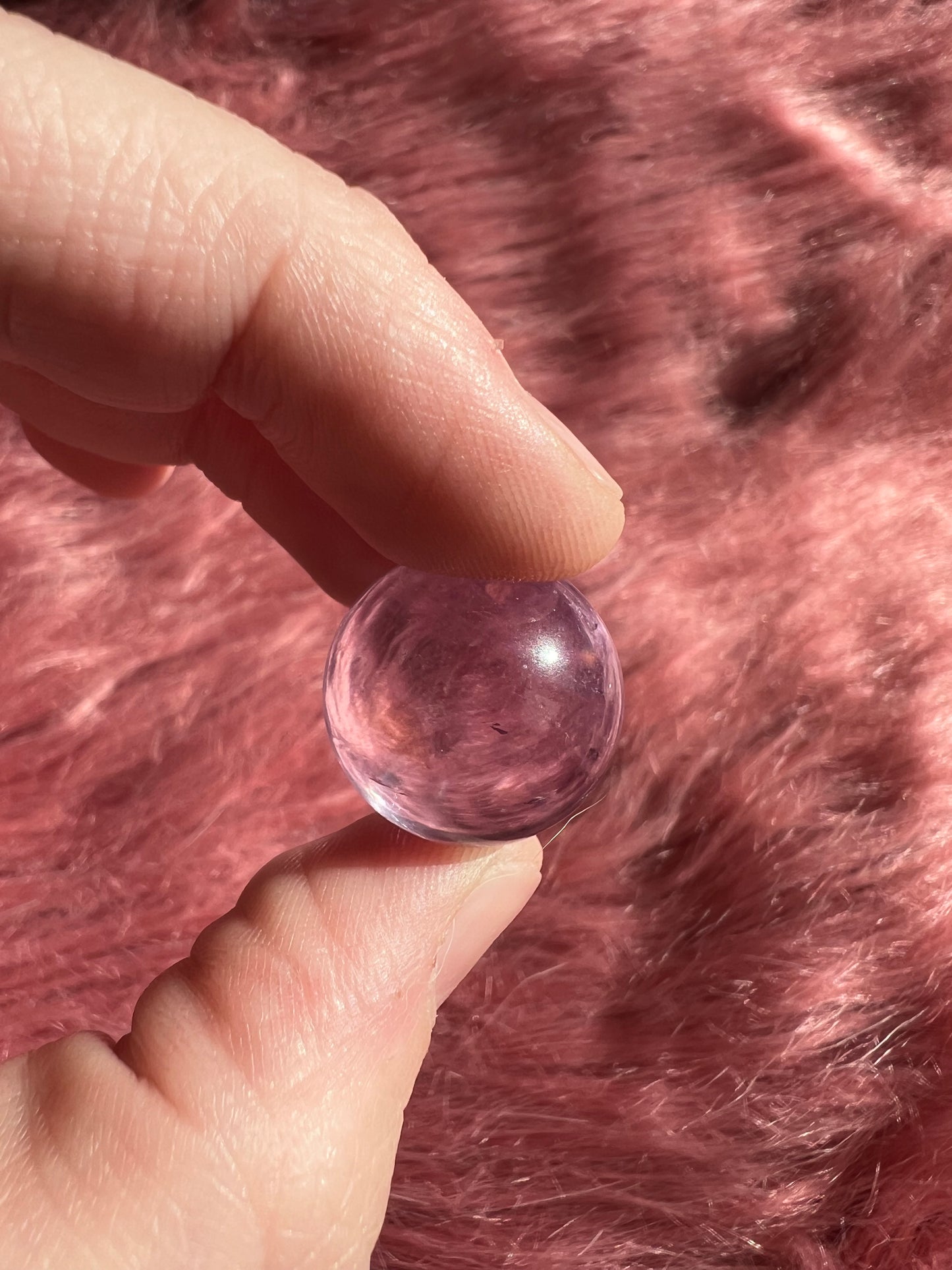 ONE (1) Stunning Amethyst Mini Sphere - Intuitively Picked