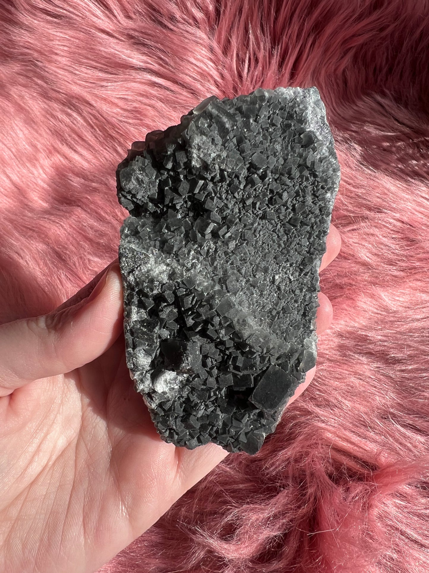 Stunning Black Fluorite Specimen B