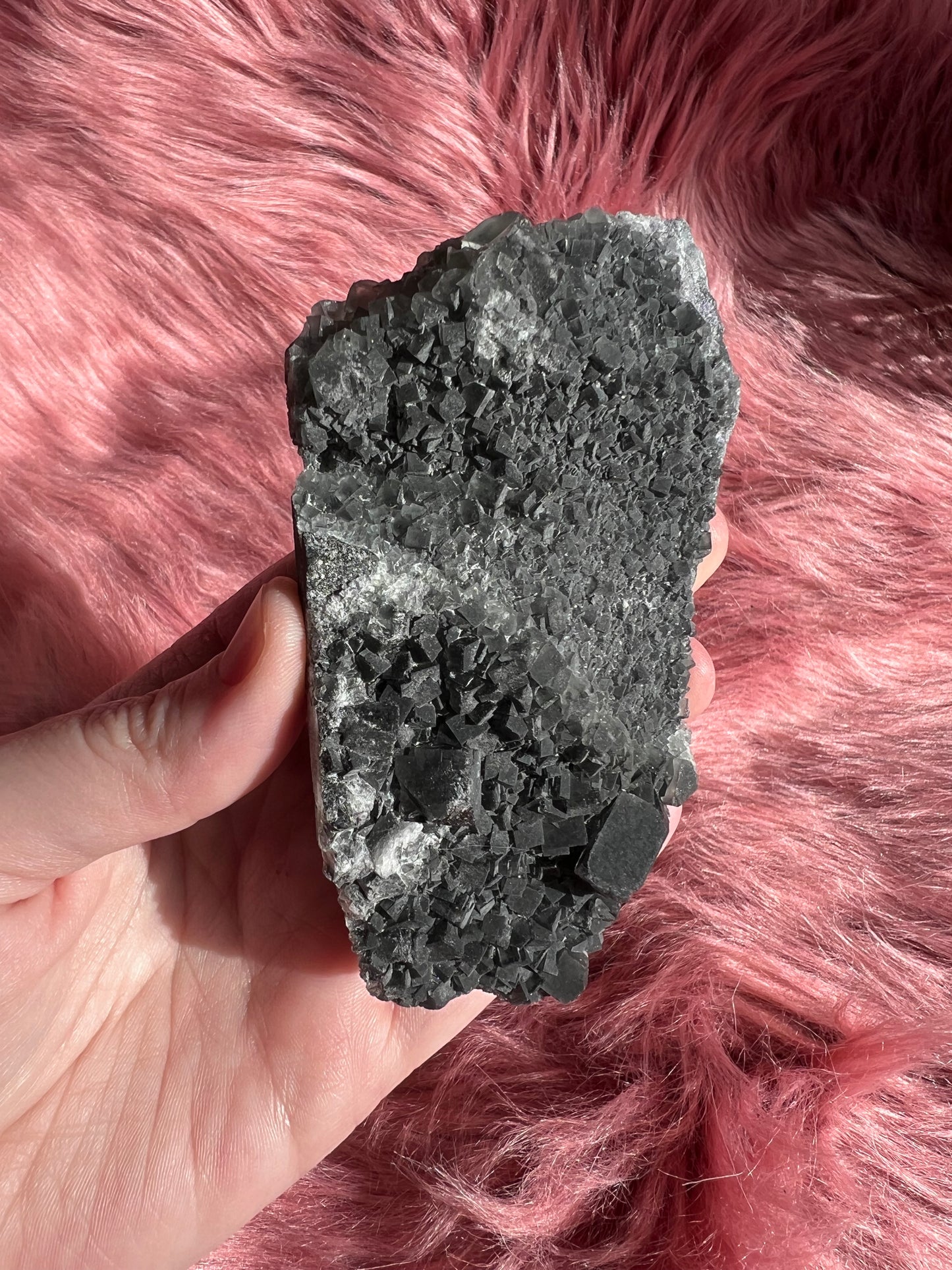 Stunning Black Fluorite Specimen B