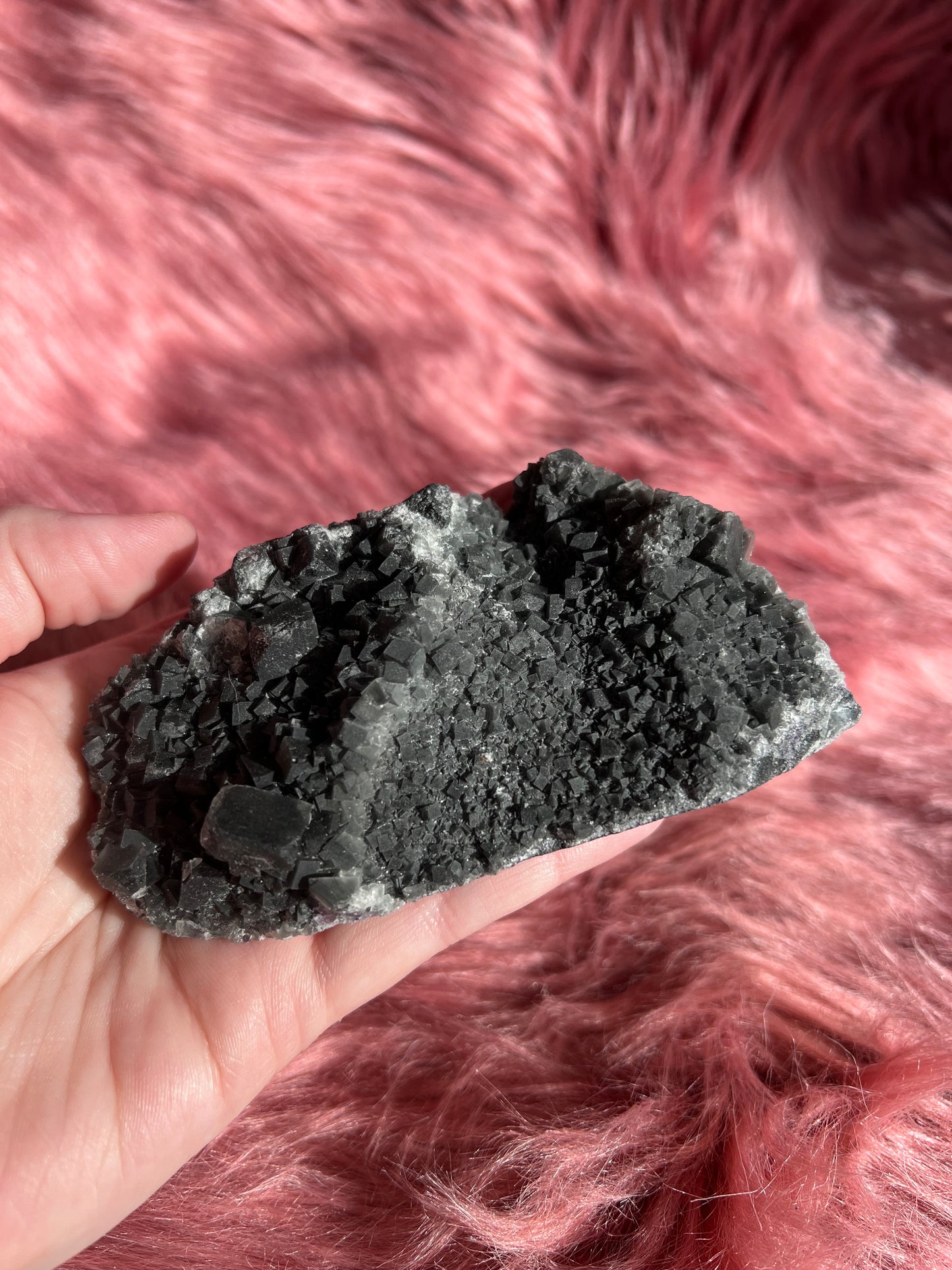 Stunning Black Fluorite Specimen B