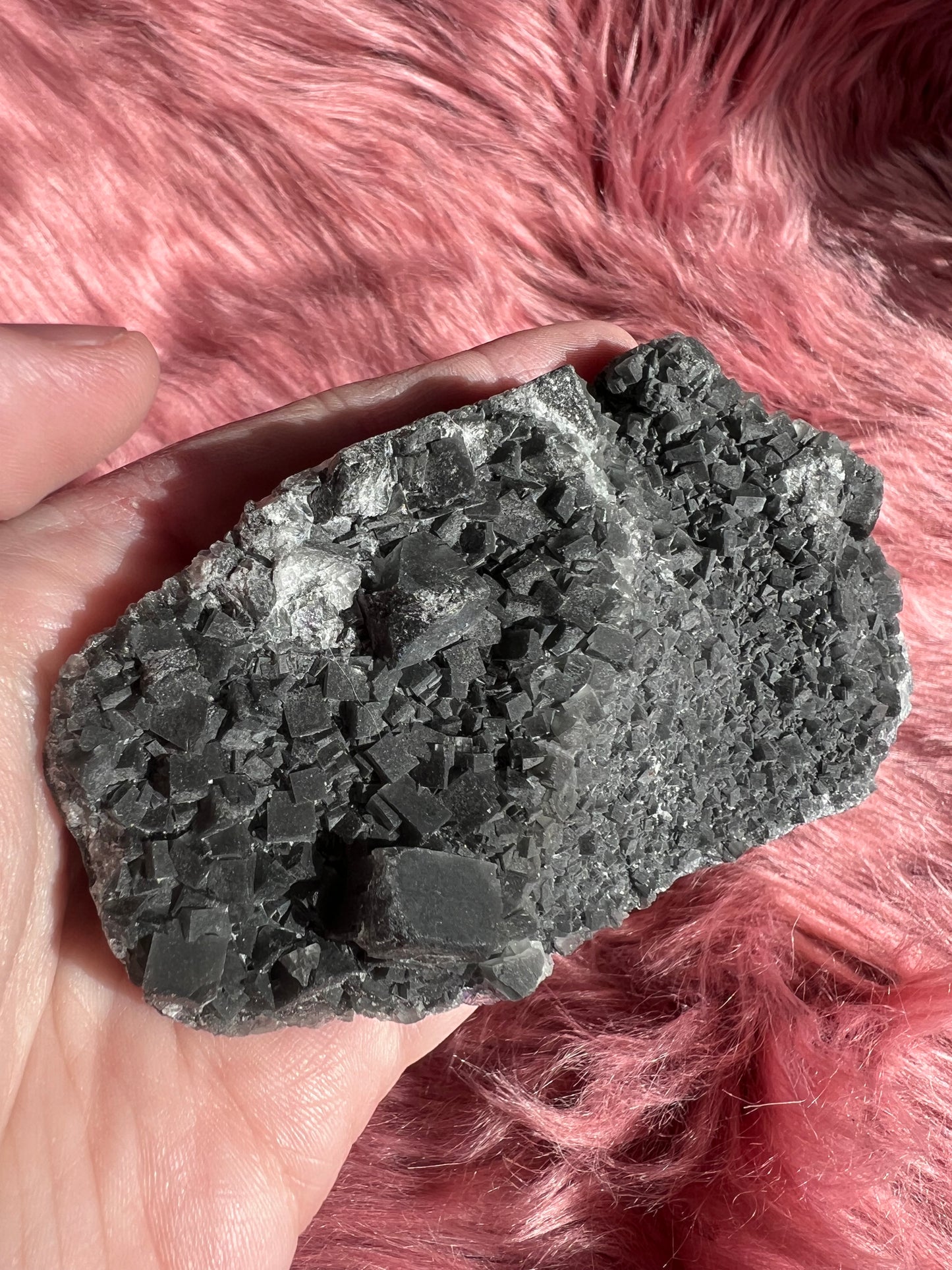Stunning Black Fluorite Specimen B