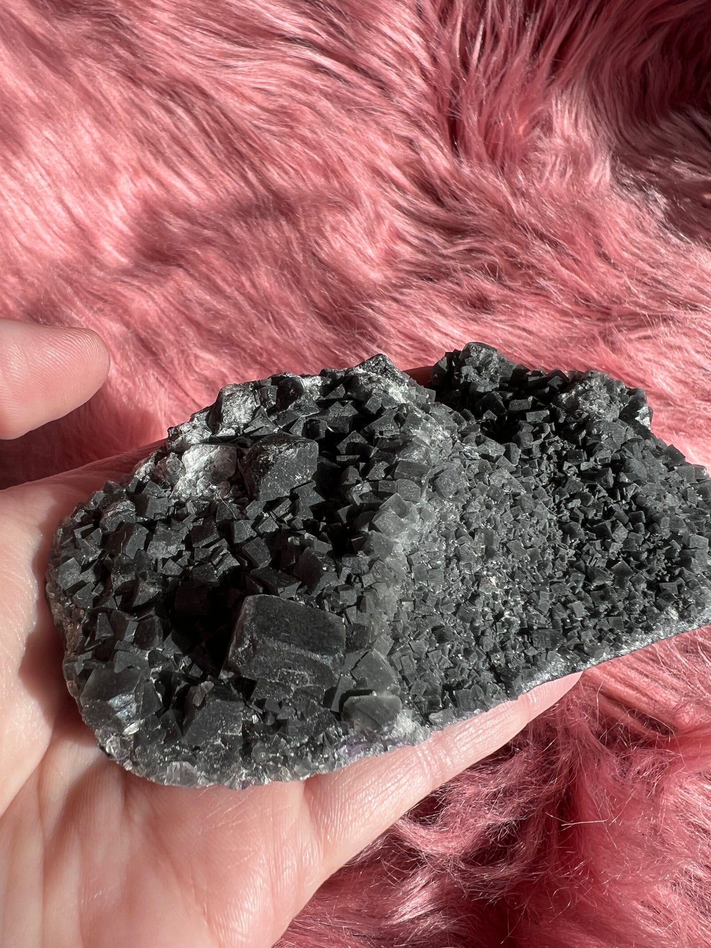 Stunning Black Fluorite Specimen B