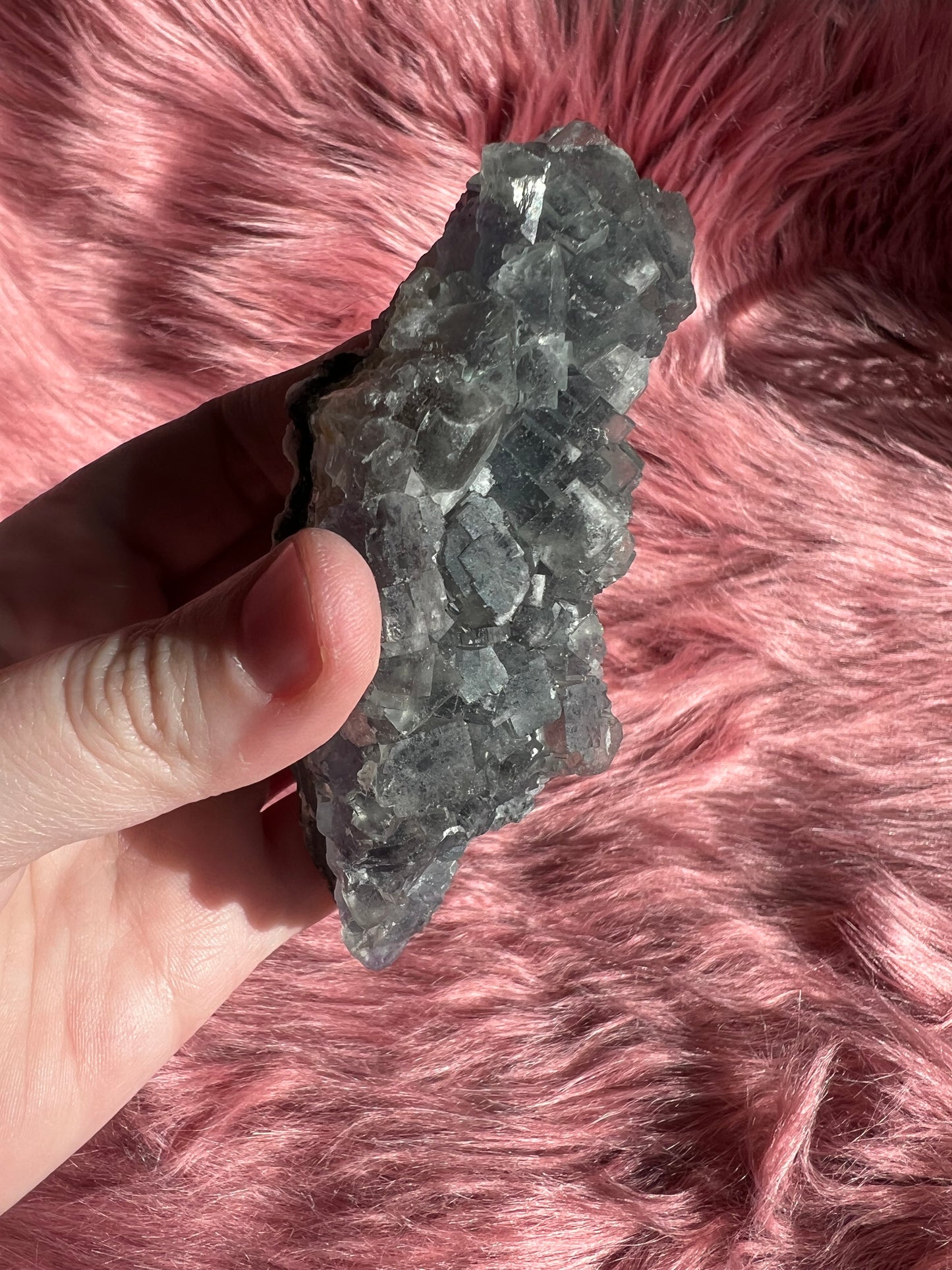 Stunning Black Fluorite Specimen A