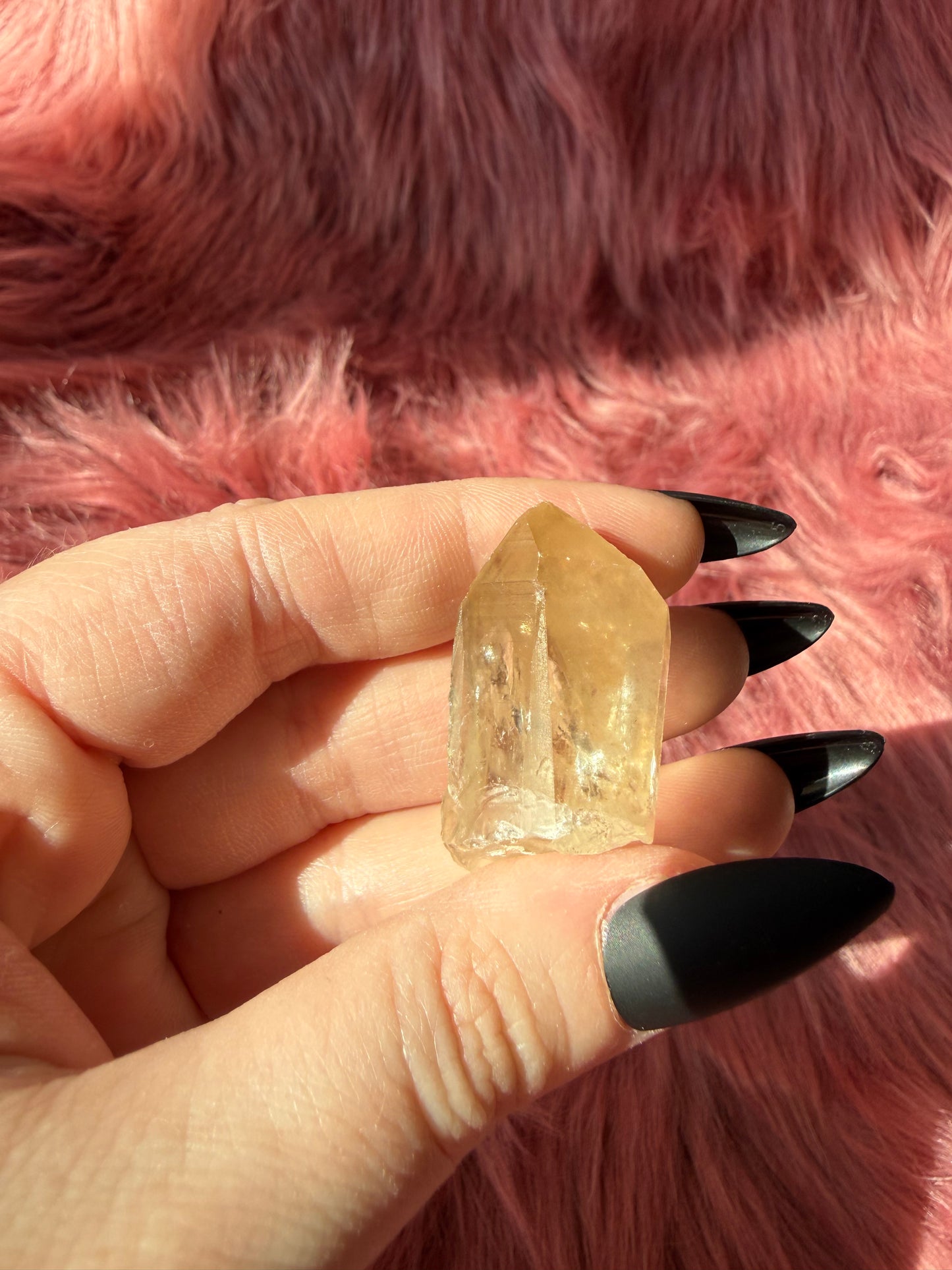 Stunning Natural Congo Citrine Small - Intuitively Selected