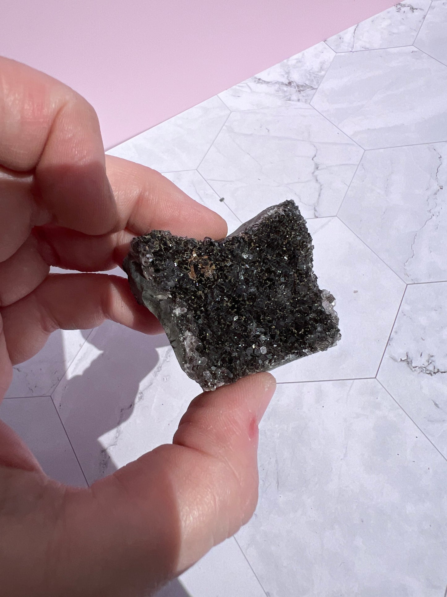 Stunning Black Amethyst Specimen B
