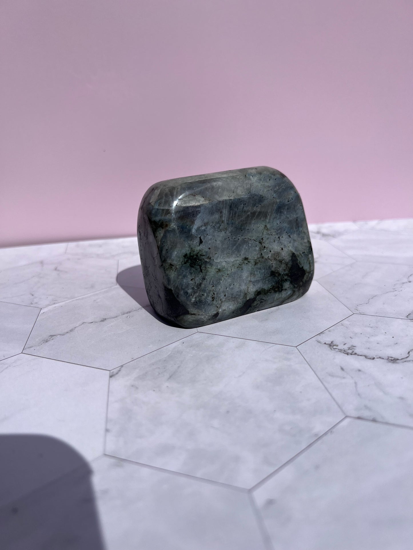 Stunning Flashy Purple Labradorite Freeform (106)