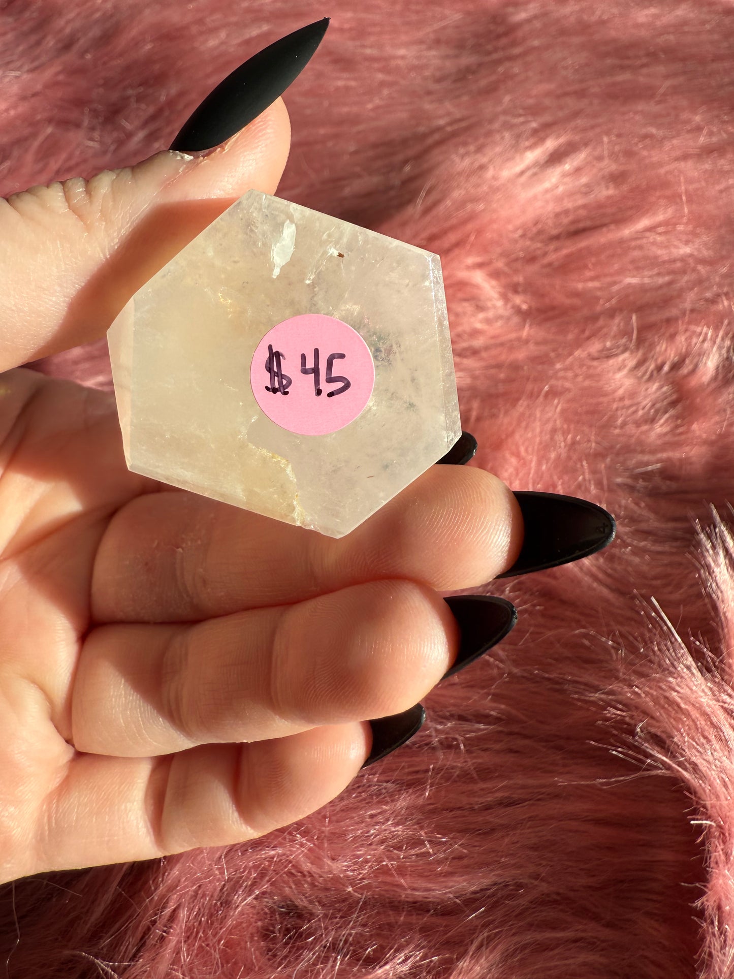 Stunning Aura Treated Quartz Tower - 45