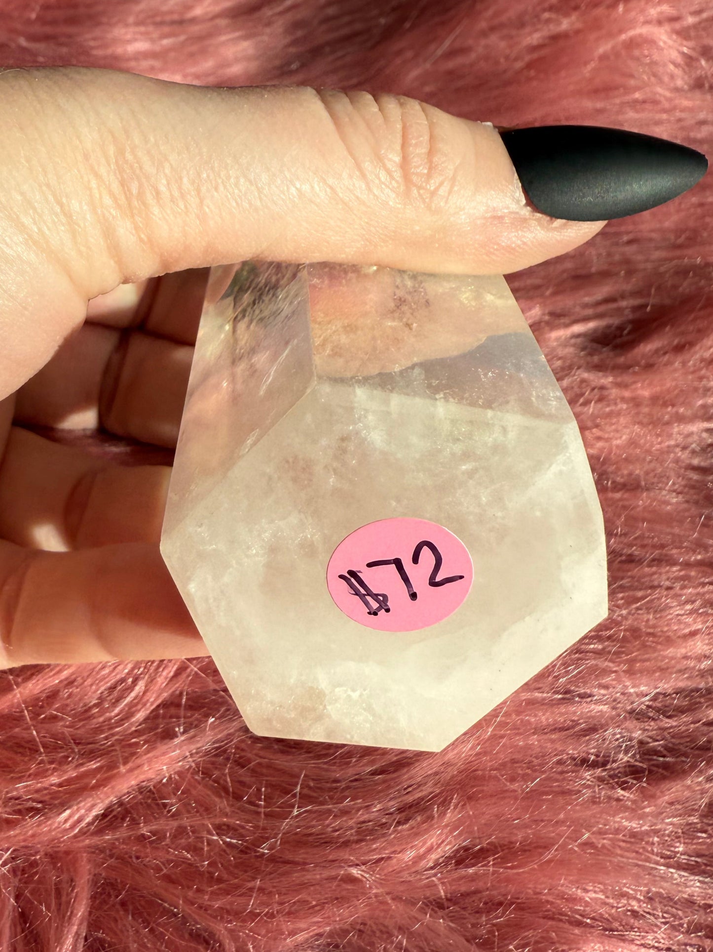 Stunning Aura Treated Quartz Tower - 72