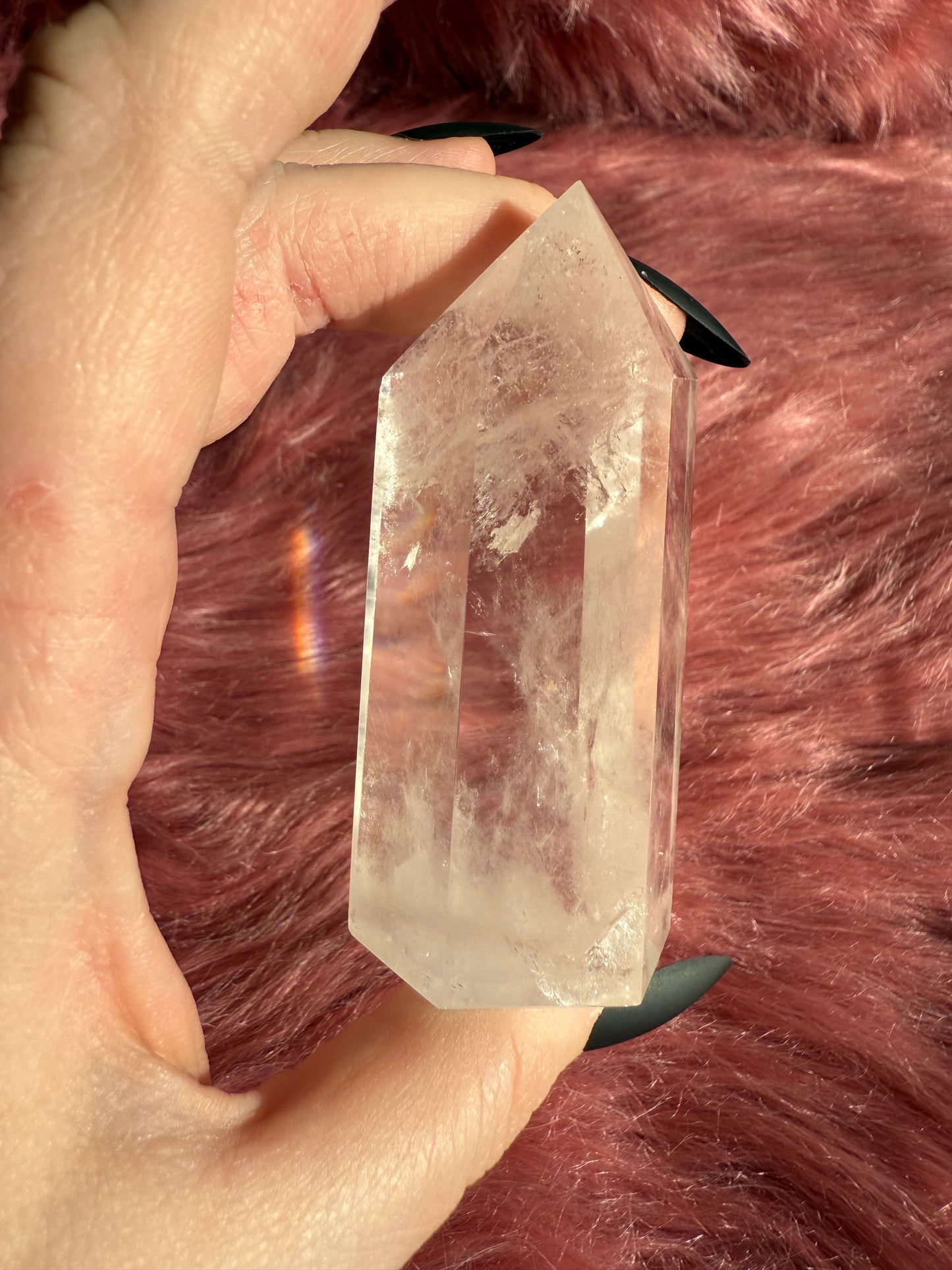 Stunning Clear Quartz Tower