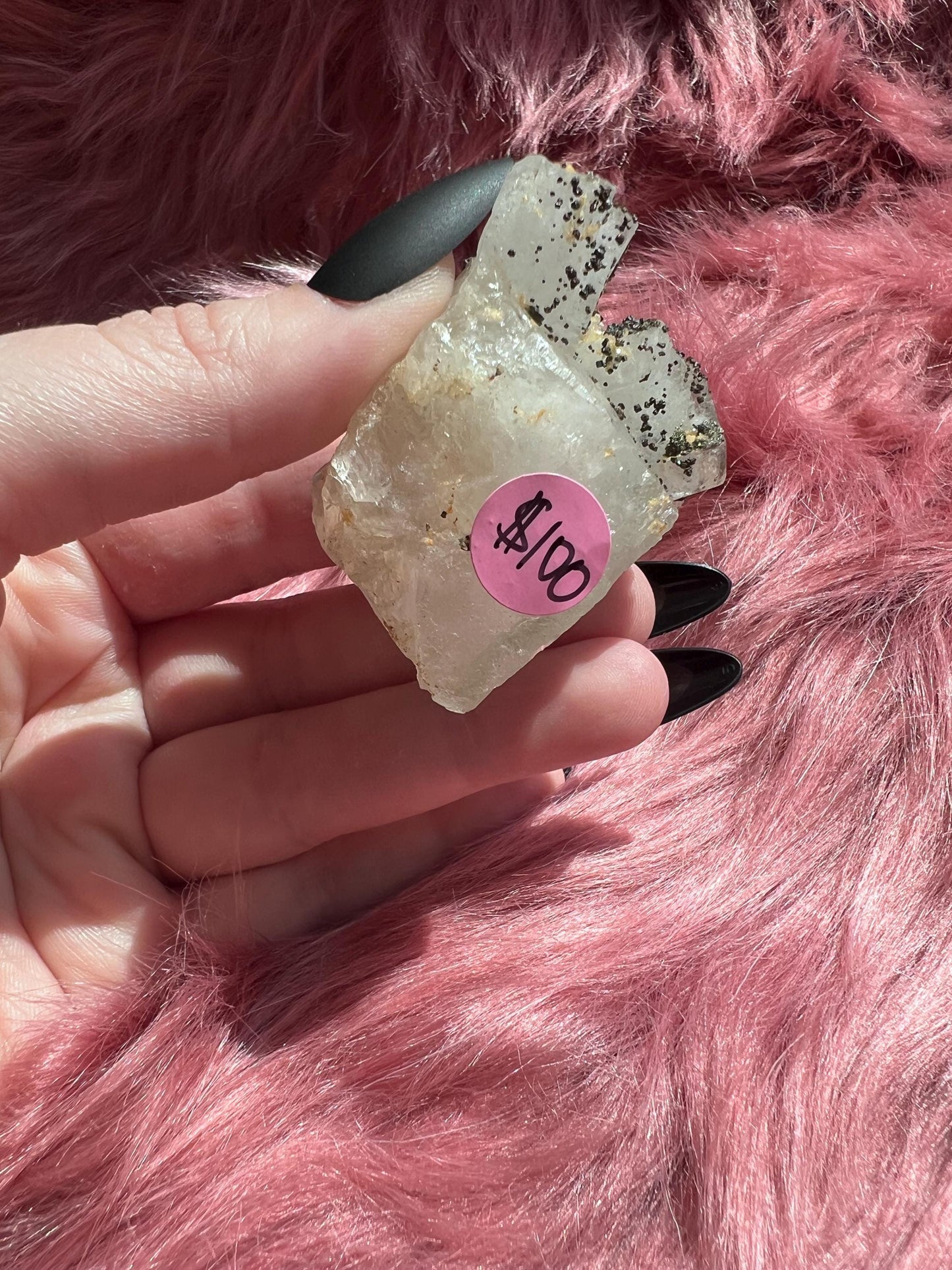 ONE (1) Stunning Fluorite with Pyrite Specimen