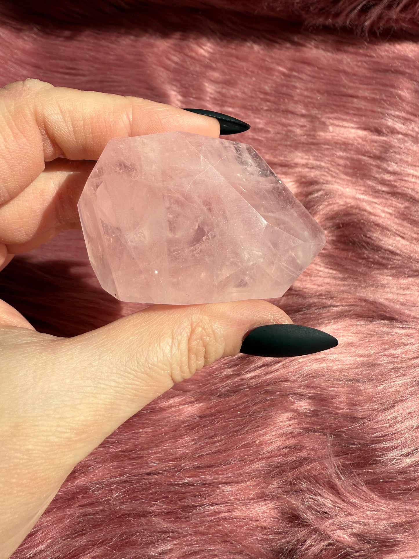 Stunning High Quality Rose Quartz Gusher Freeform