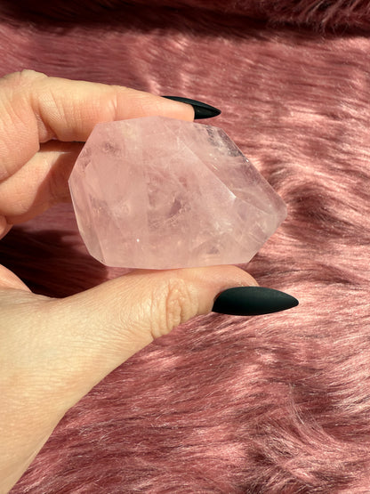 Stunning High Quality Rose Quartz Gusher Freeform