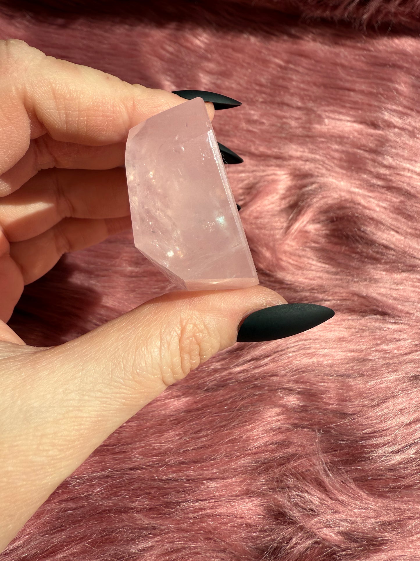 Stunning High Quality Rose Quartz Gusher Freeform