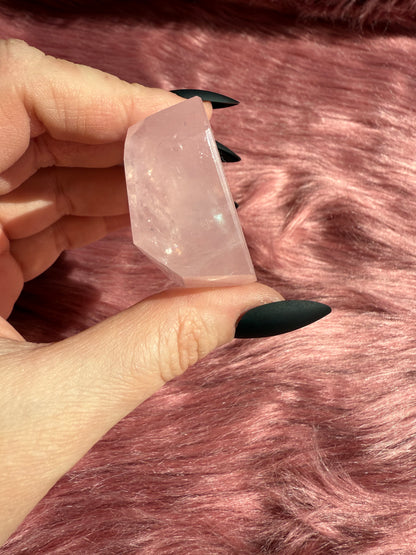 Stunning High Quality Rose Quartz Gusher Freeform
