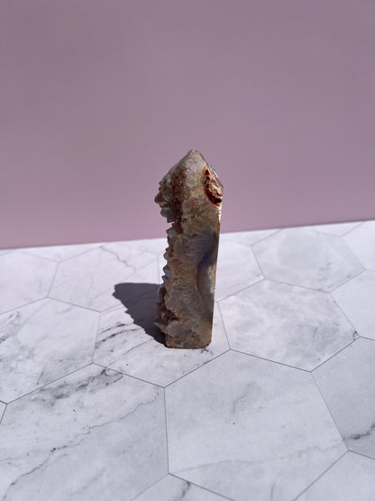 ONE (1) Stunning Aura Quartz Specimen - B