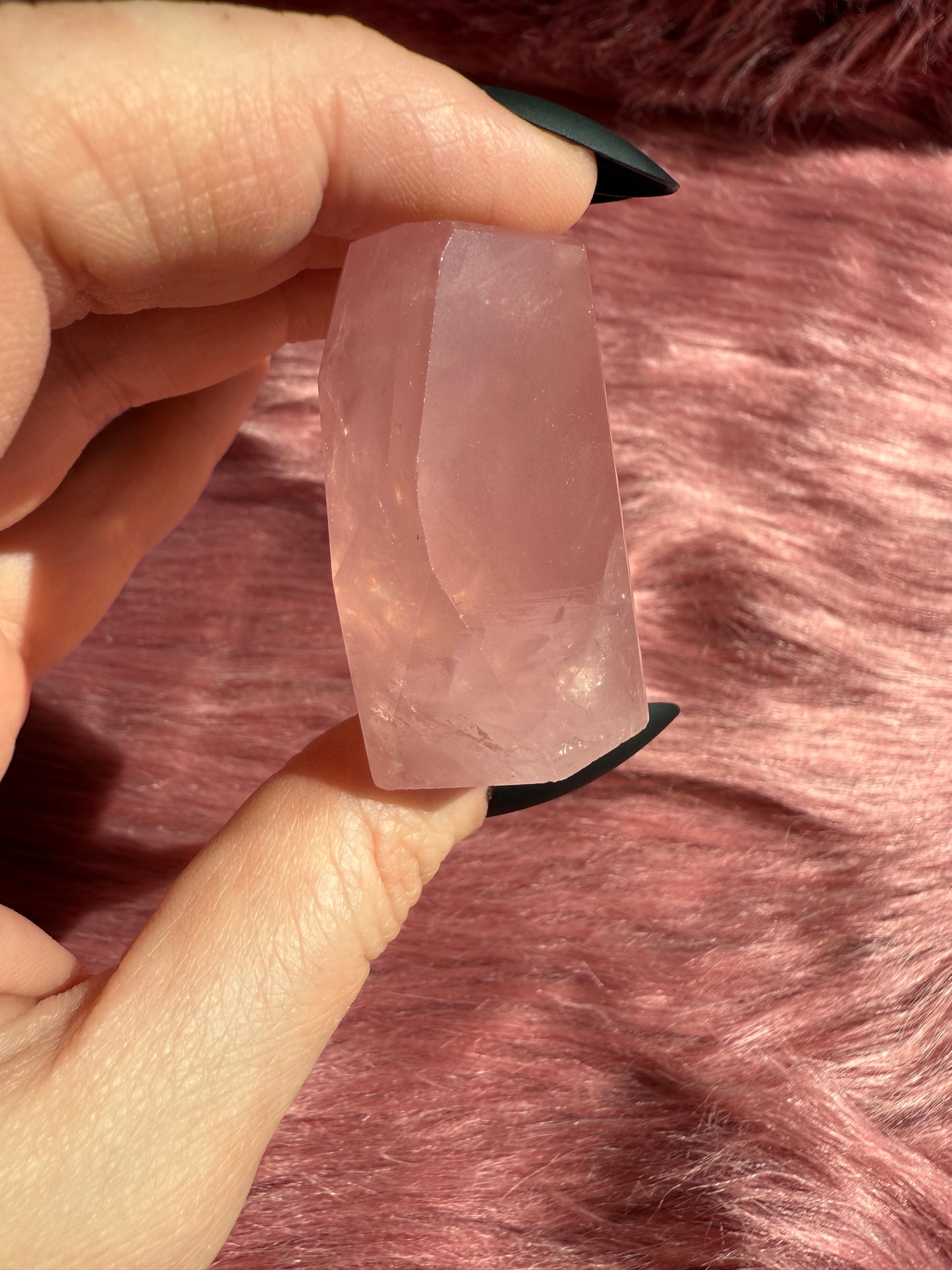 Stunning High Quality Rose Quartz Gusher Freeform