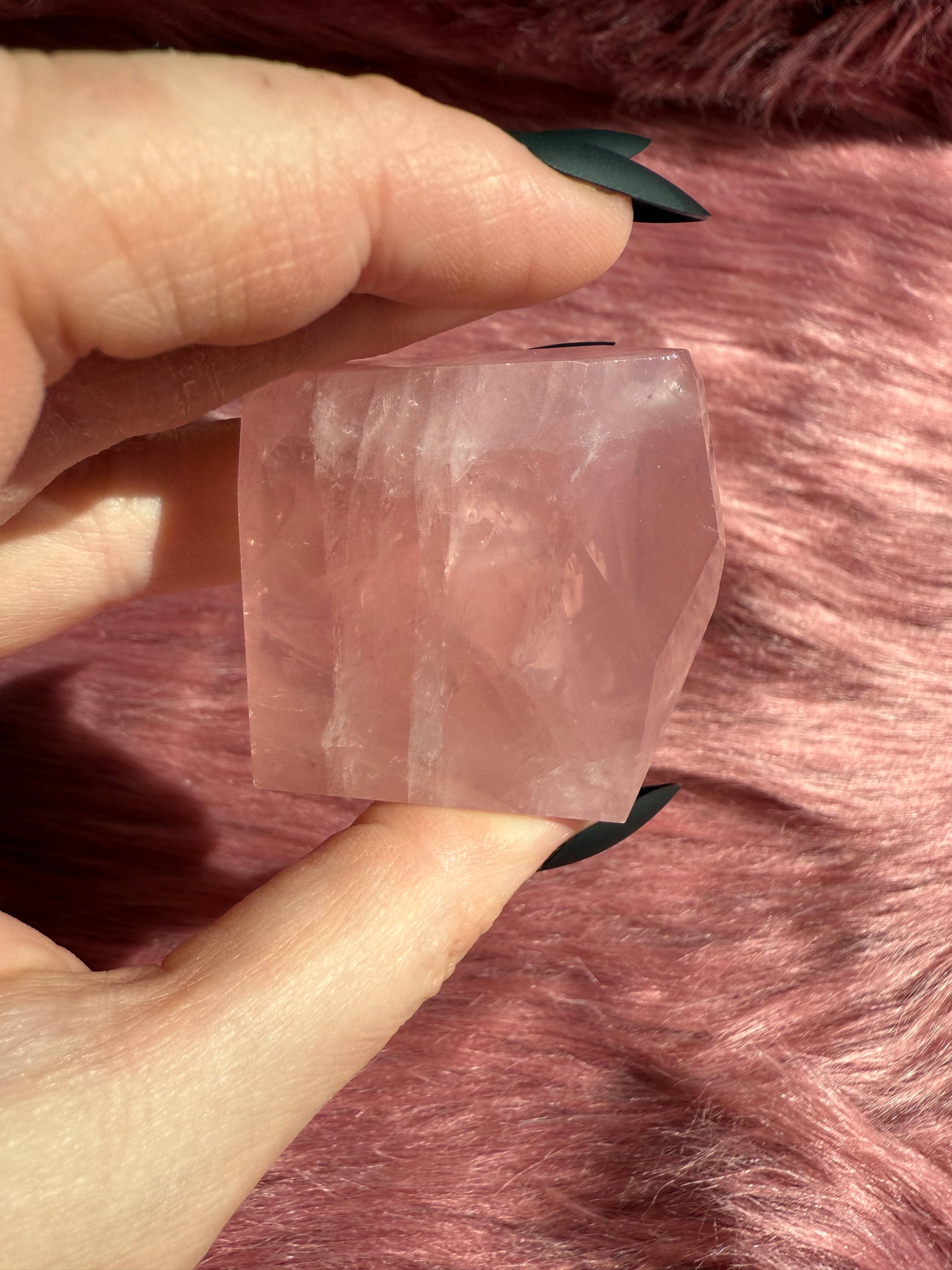 Stunning High Quality Rose Quartz Gusher Freeform