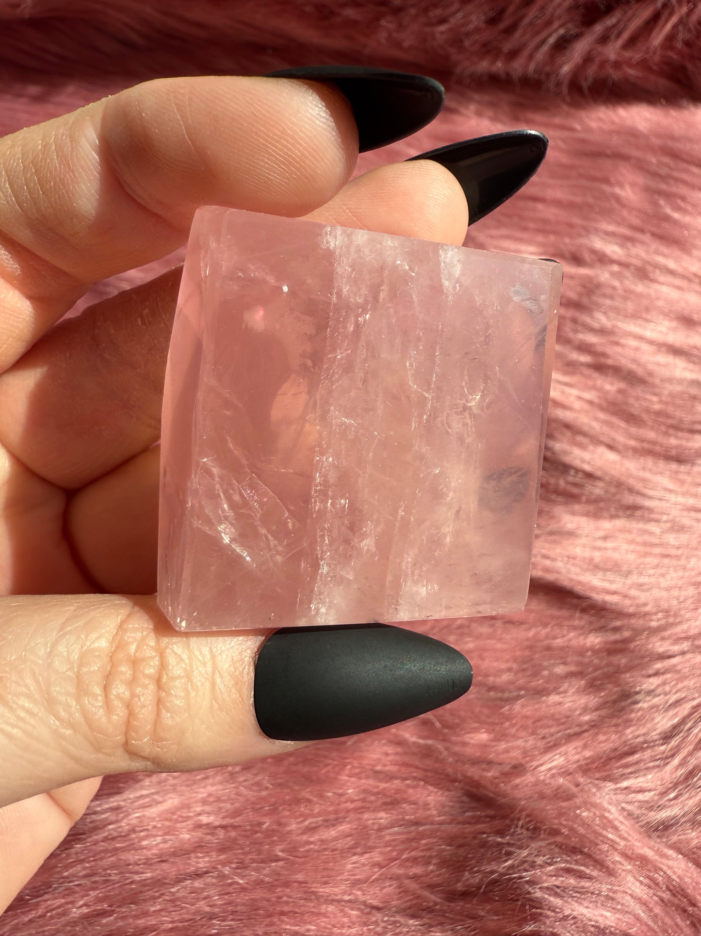 Stunning High Quality Rose Quartz Gusher Freeform