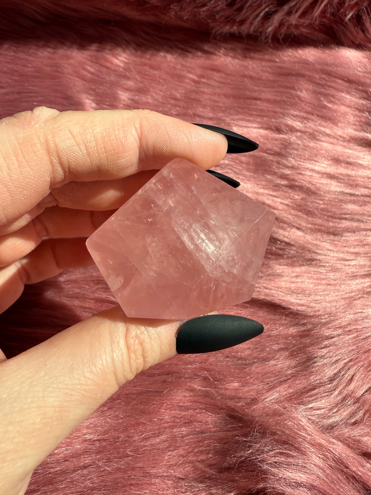 Stunning High Quality Rose Quartz Gusher Freeform